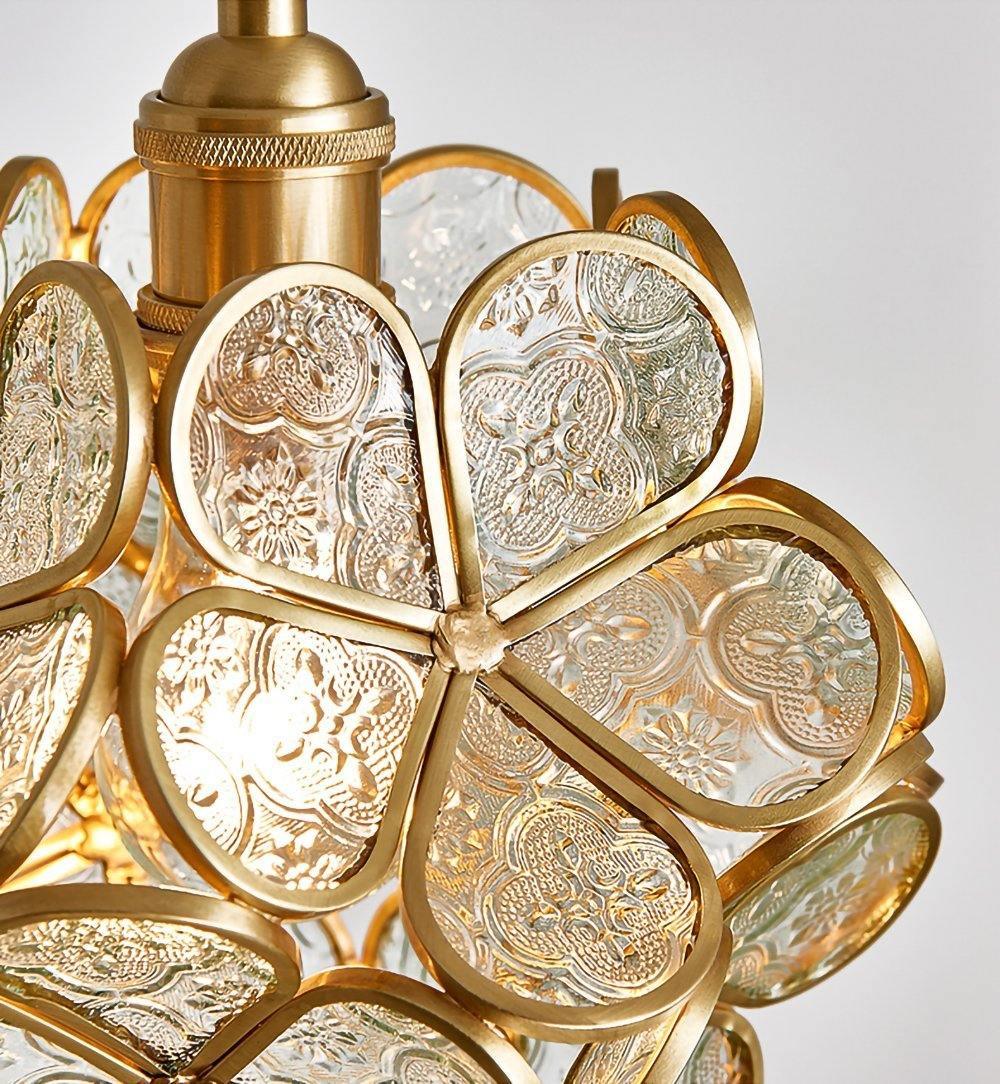 Glass Petal Pendant Light - Lumpaz