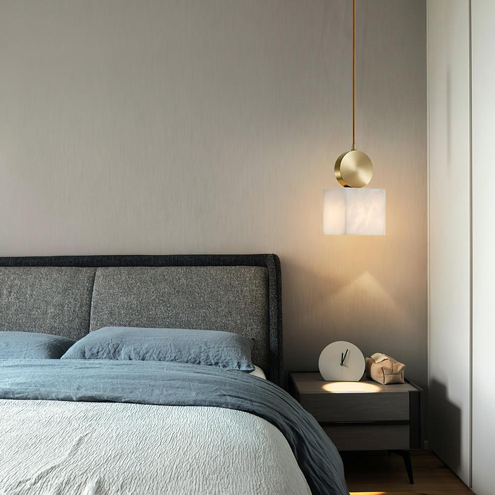 Etruscan Aabaster Pendant Light - Lumpaz