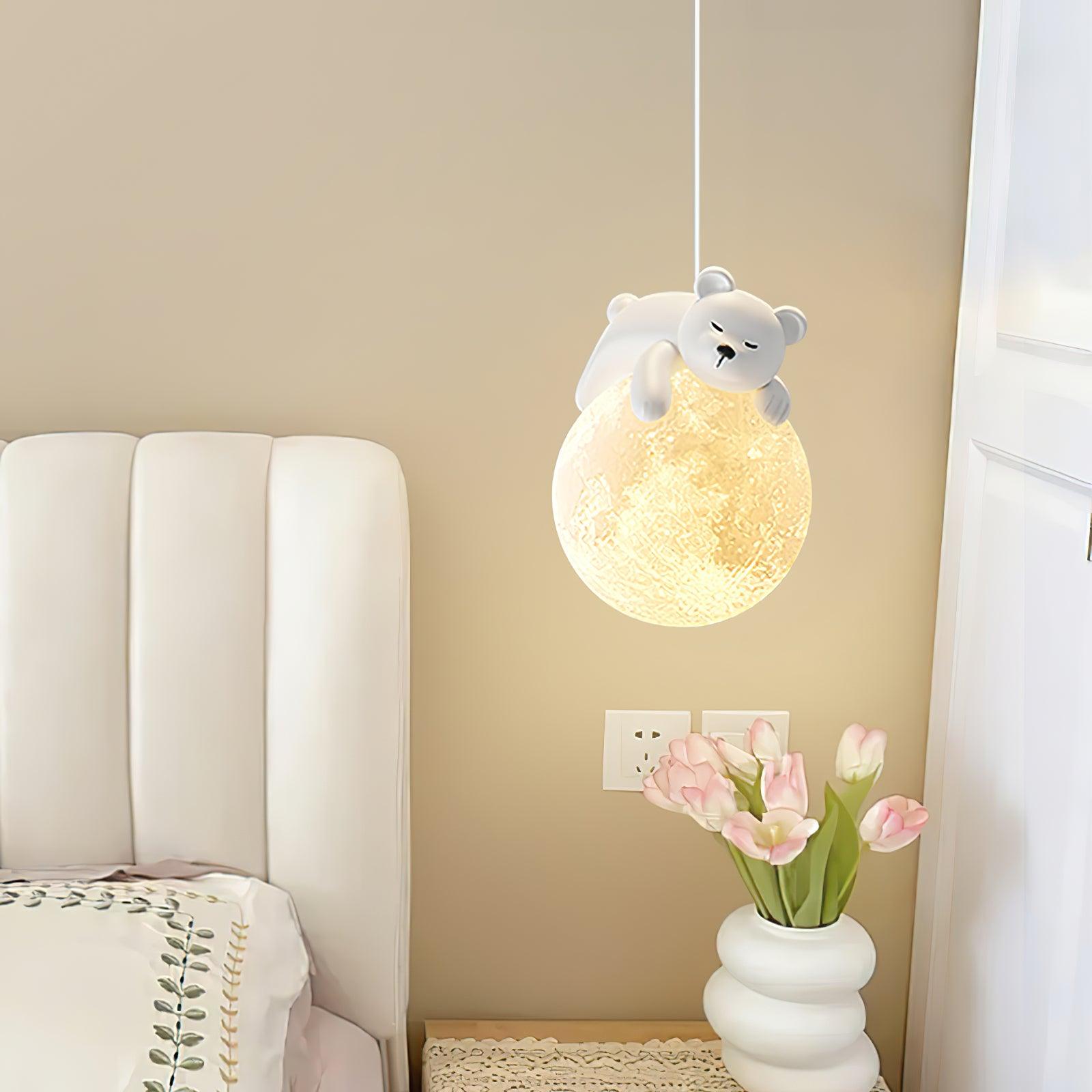 Animal Sleeping Pendant Lamp - Lumpaz