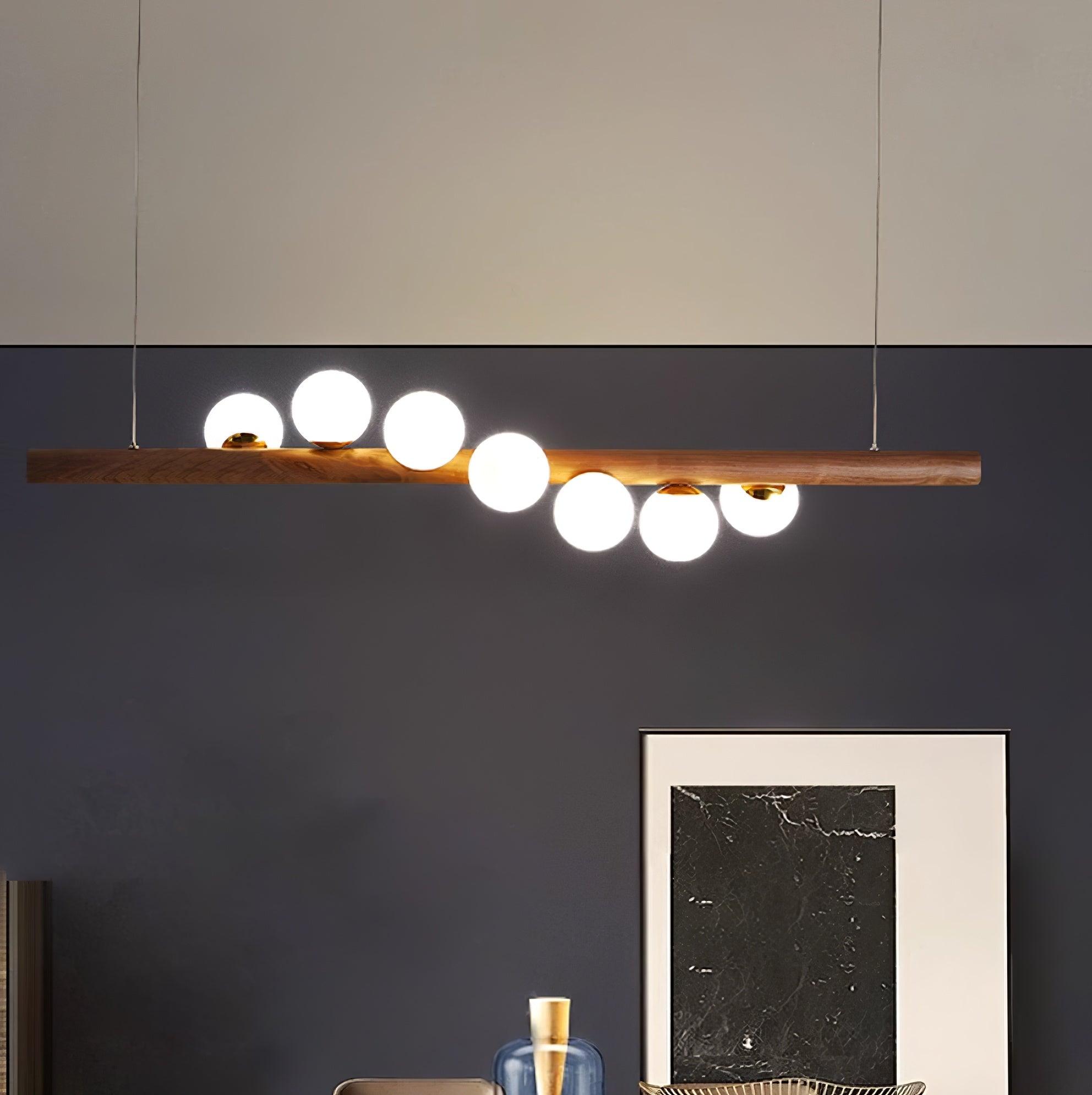 Scandinavian Wooden Pendant Lamp - Lumpaz