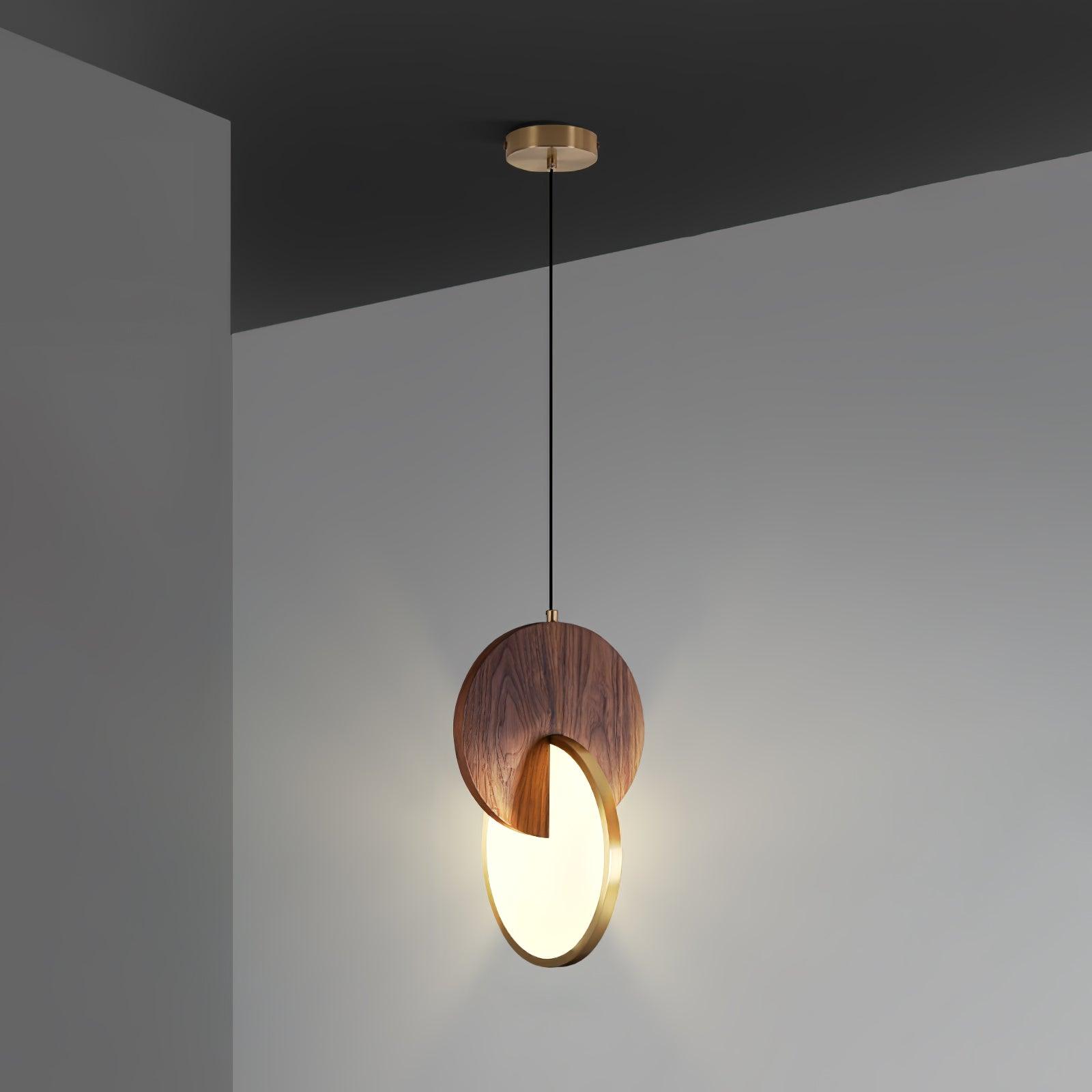 Double Disk Pendant Lamp - Lumpaz