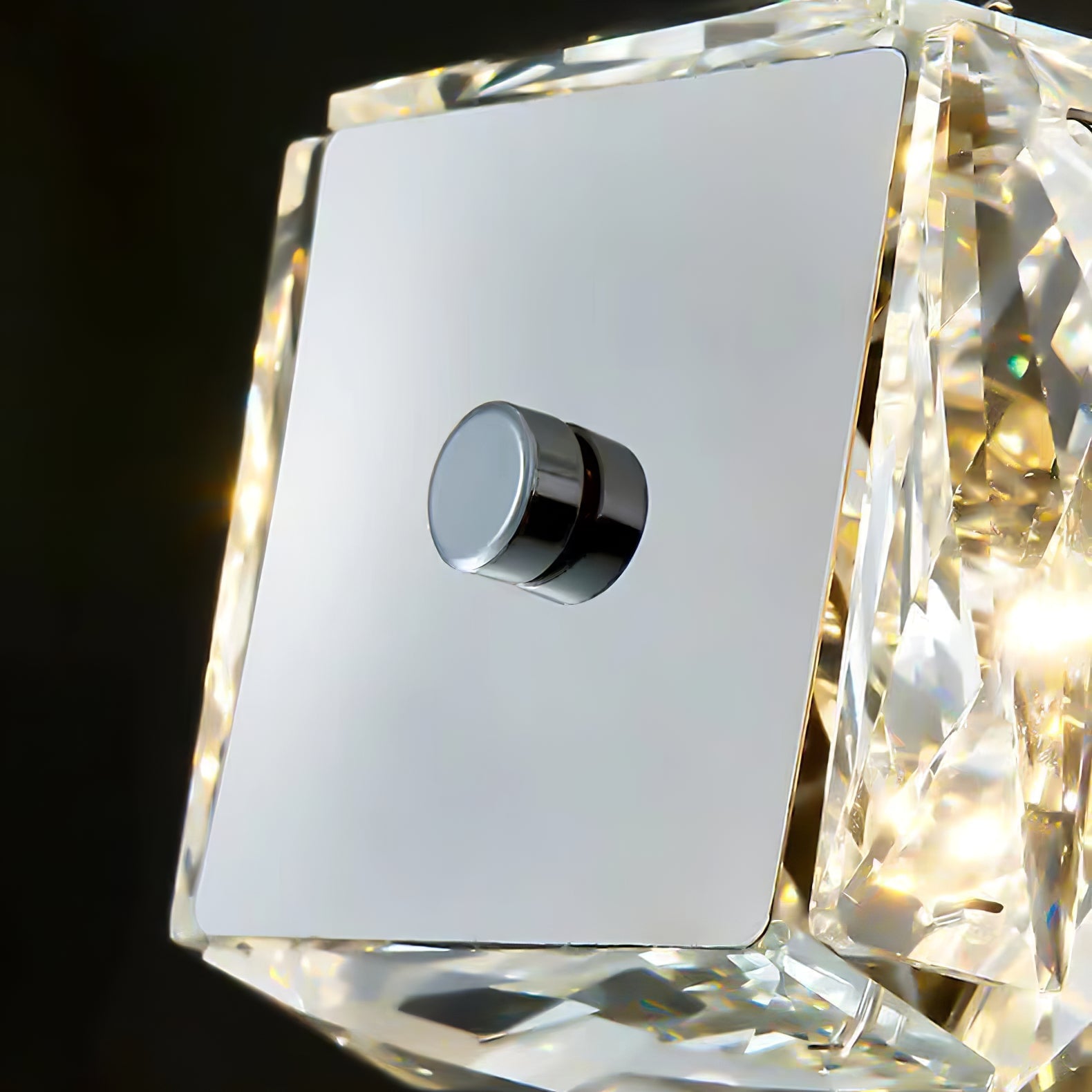 Long Crystal Pendant Lamp - Lumpaz