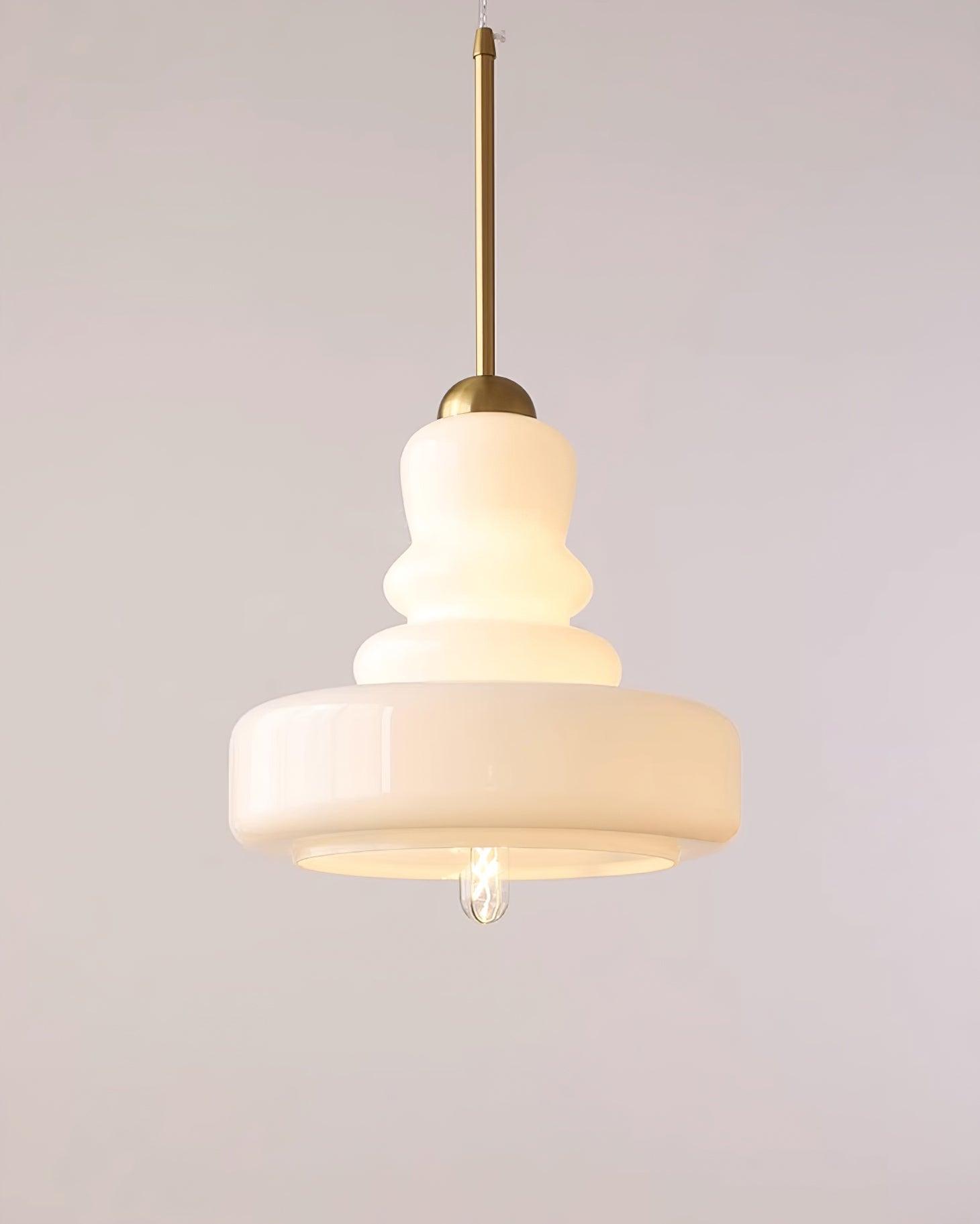 Schoolhouse Glass Pendant Light - Lumpaz