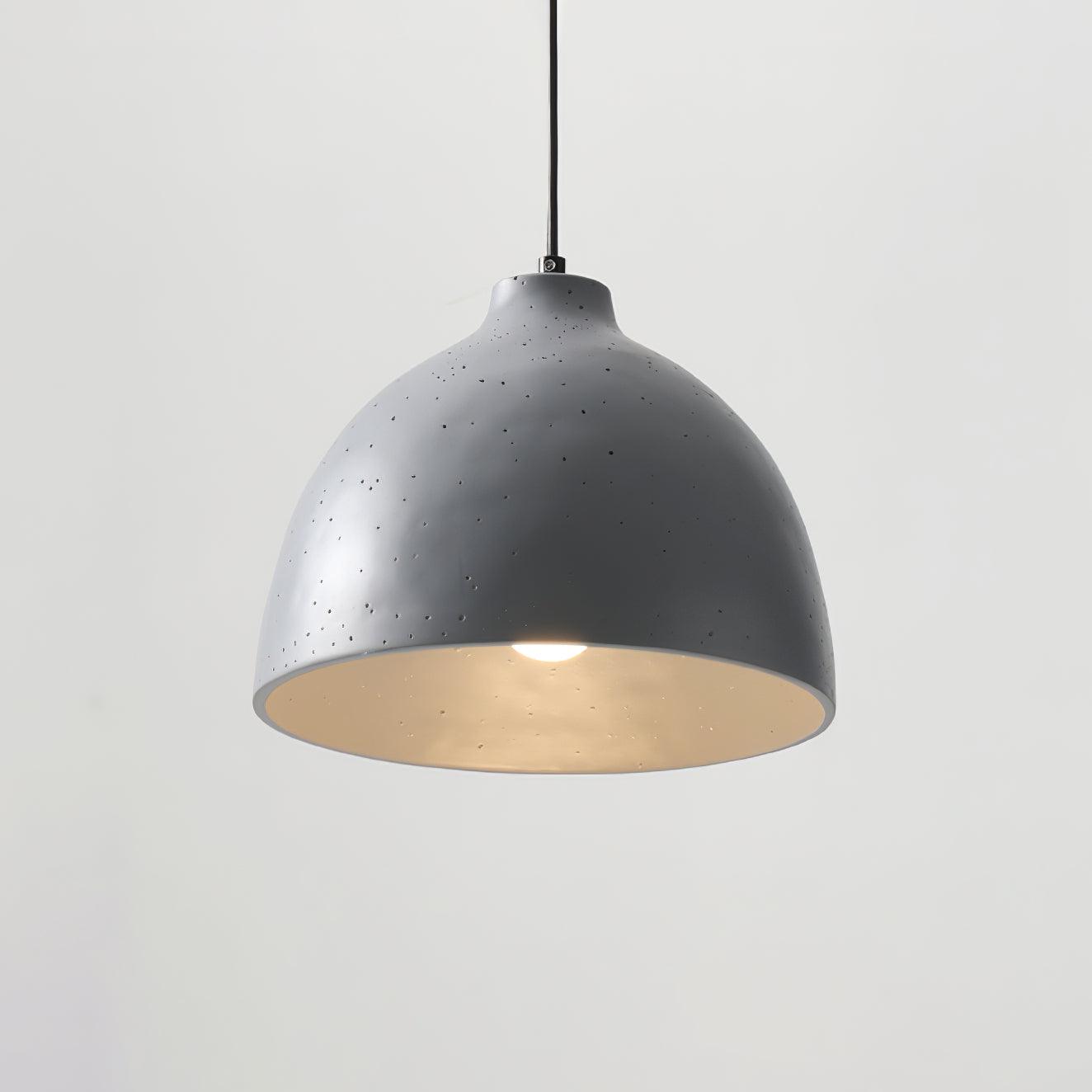 Resin Bowl Pendant Lamp - Lumpaz