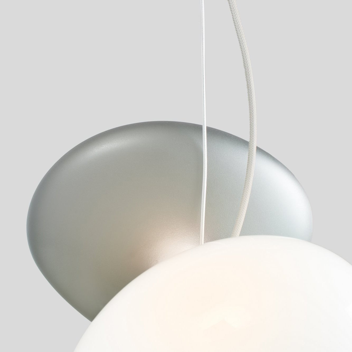 Translucent Frosted Glass Pendant Light - Lumpaz