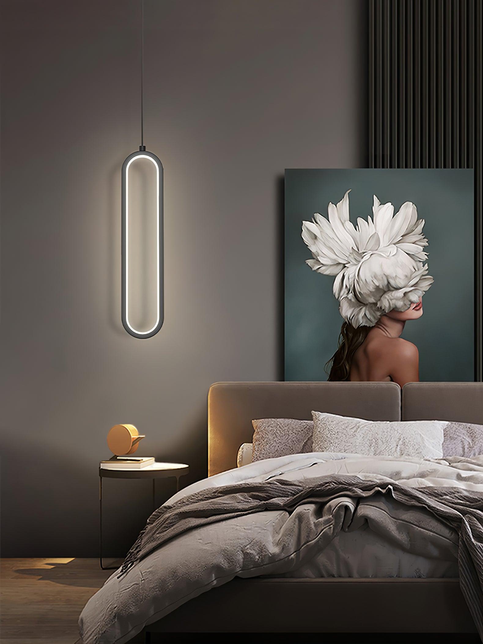 Long Oval LED Pendant Lamp - Lumpaz