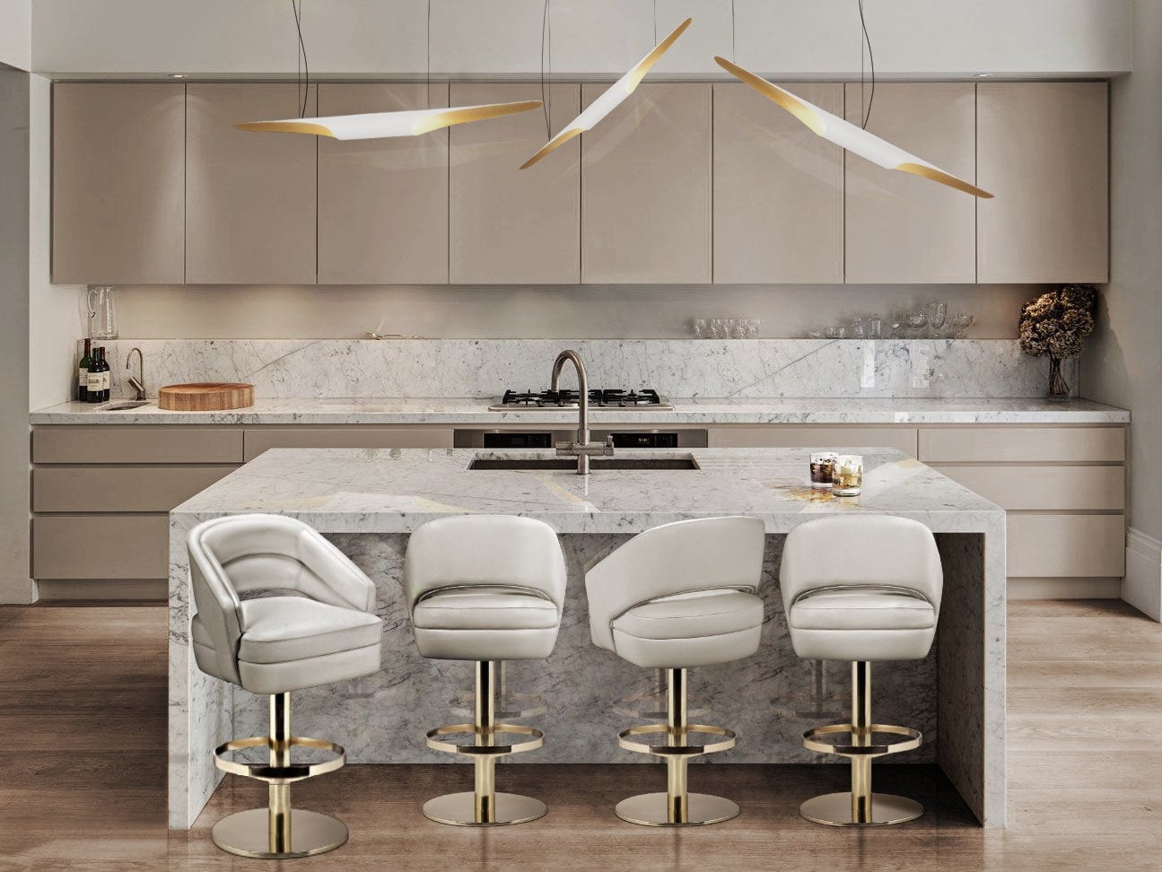 Coltrane Pipe Pendant Lights - Lumpaz
