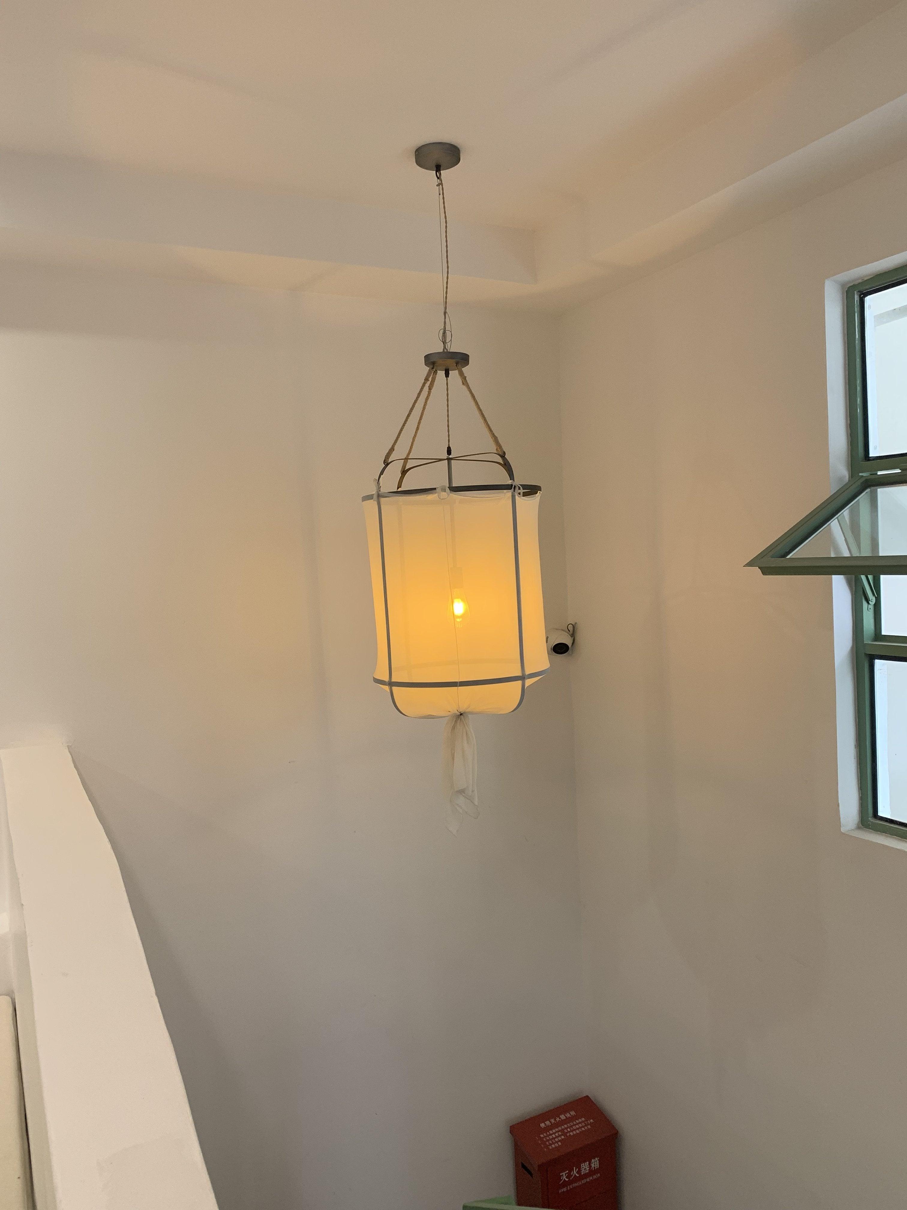 Provence Linen Pendant Light - Lumpaz