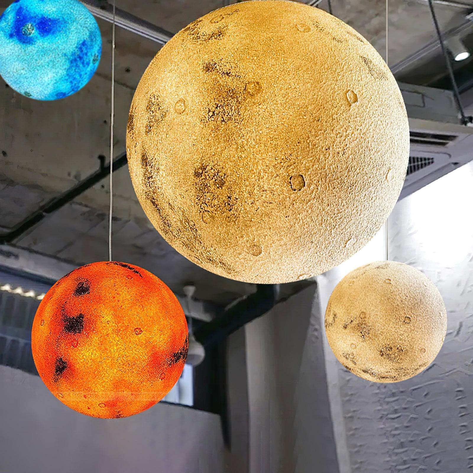 3D Planet Ball Pendant Lamp - Lumpaz