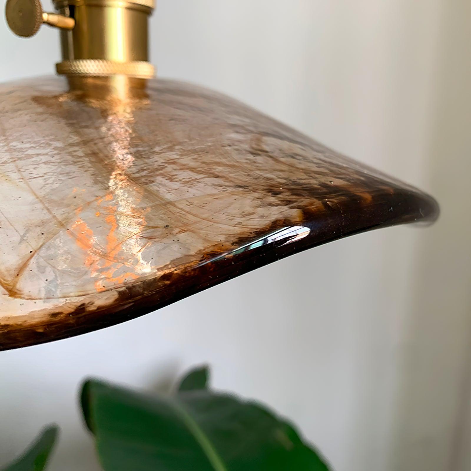 Flower Petal Glass Pendant Light - Lumpaz