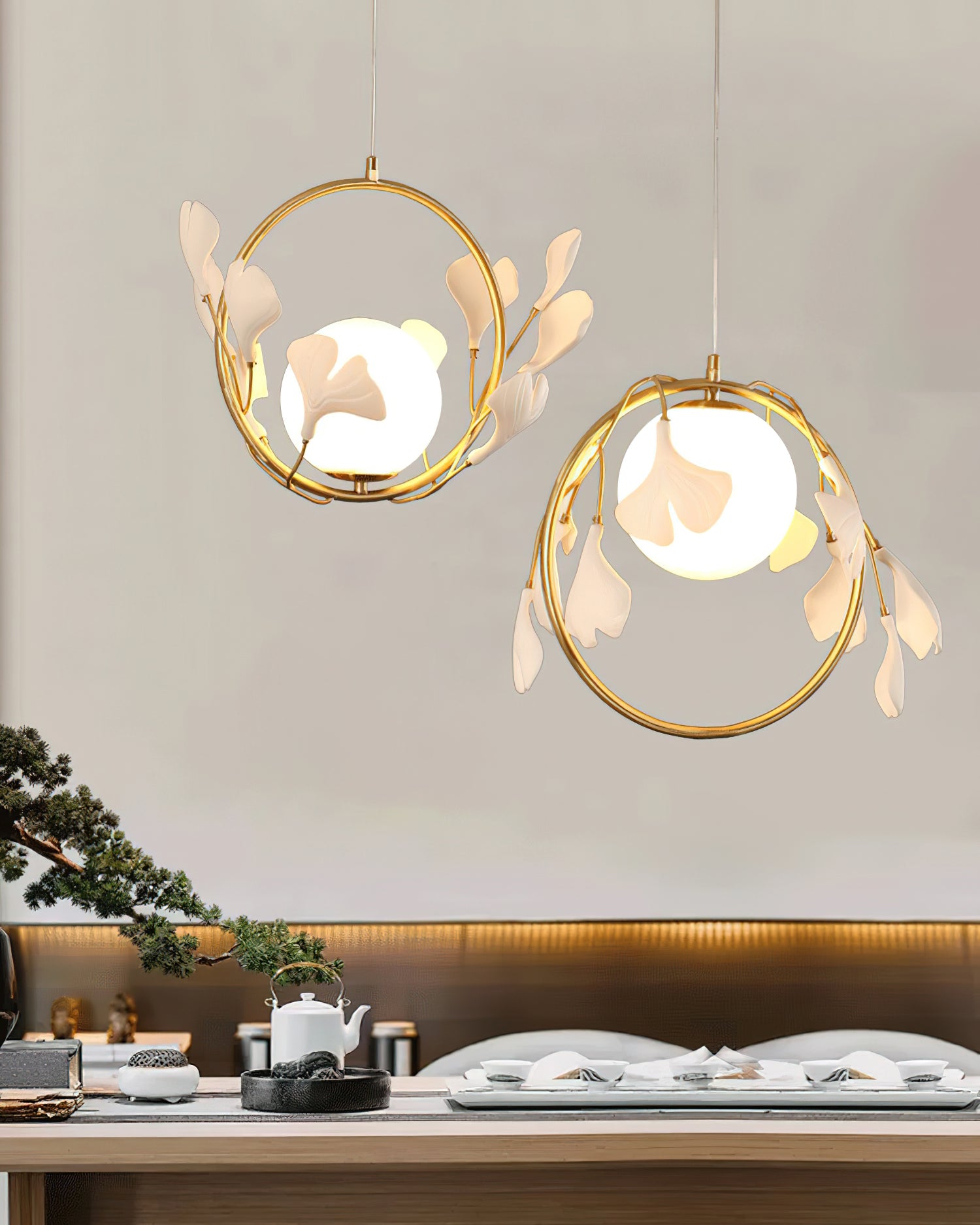 Gingko Pendant Lamp - Lumpaz