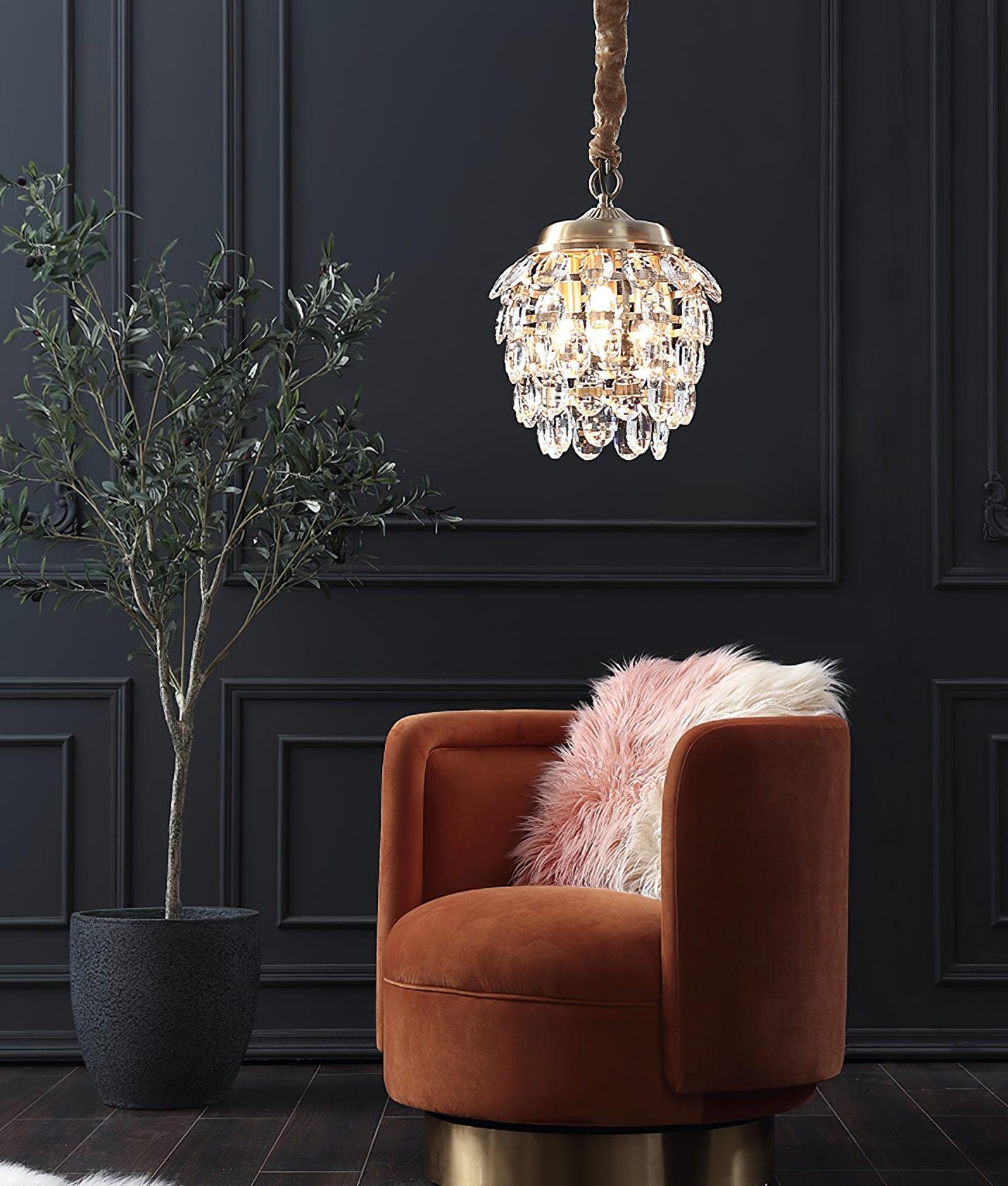 Roxanne Crystal Pendant Light - Lumpaz