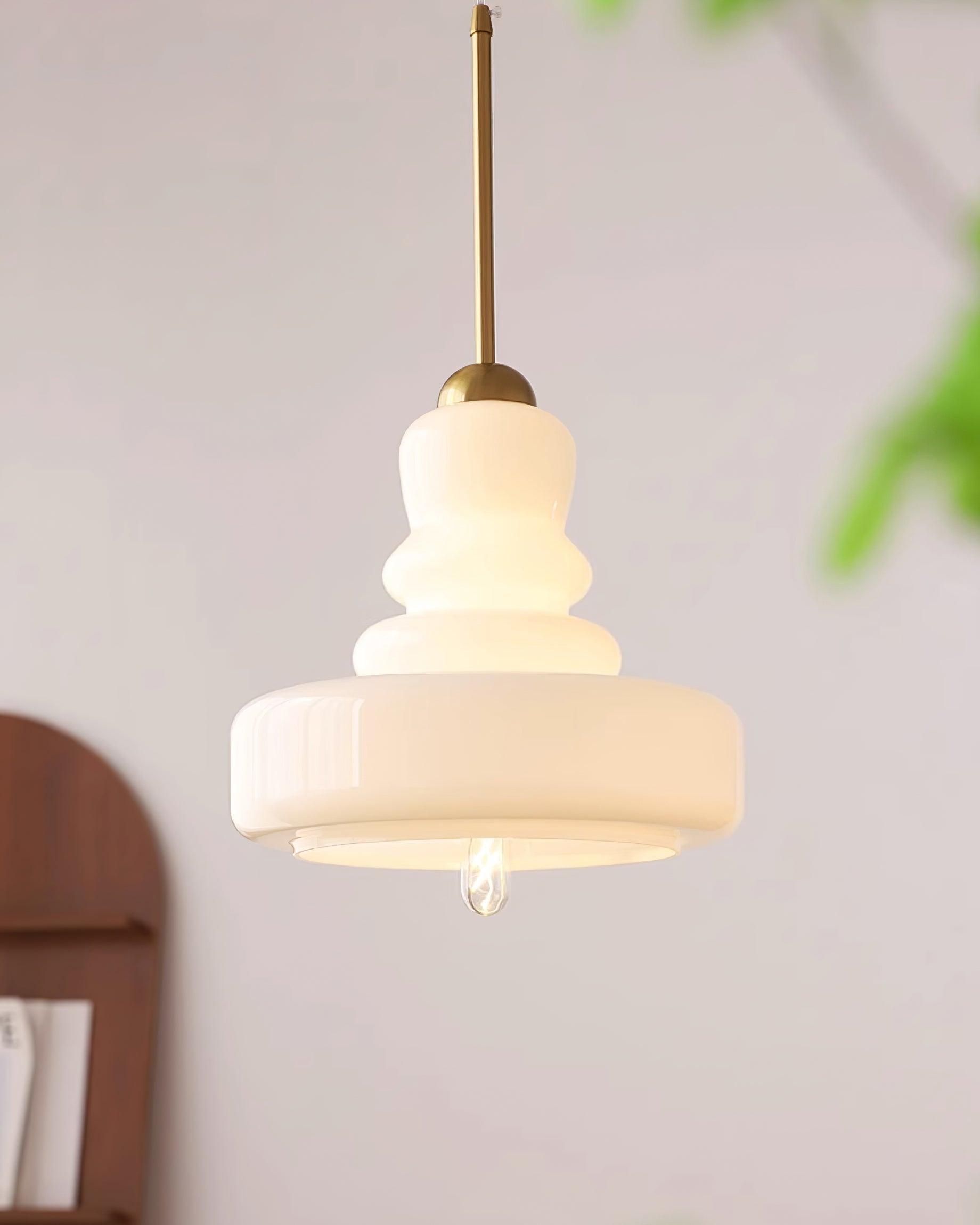 Schoolhouse Glass Pendant Light - Lumpaz