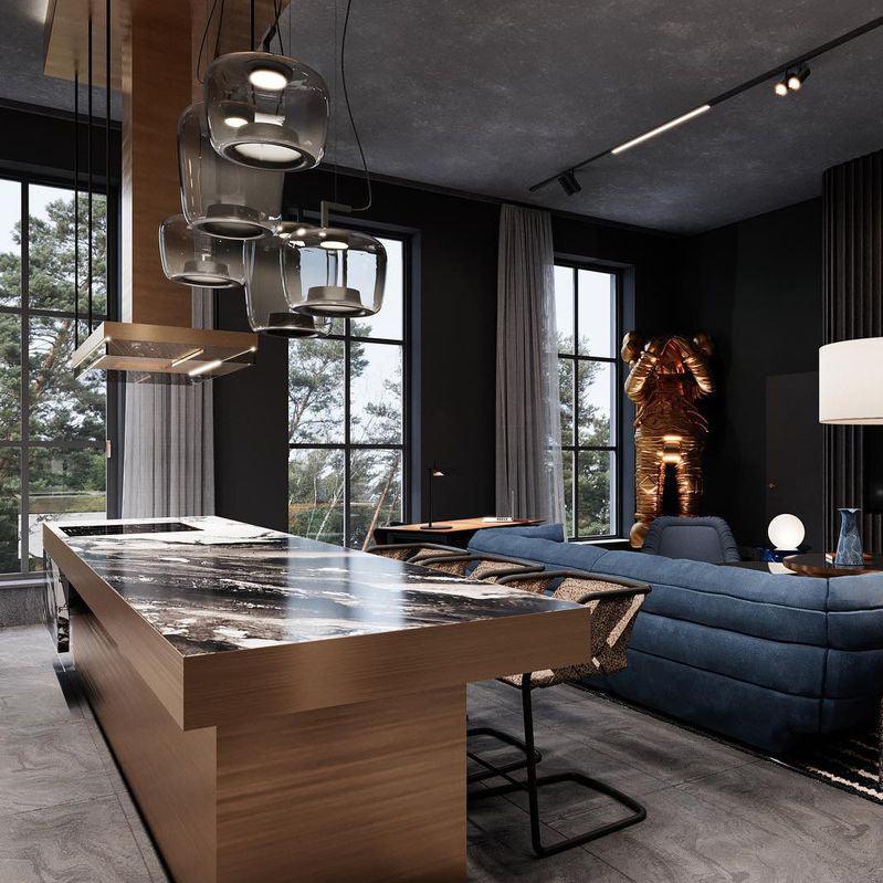 Doppelte Pendant Lamp - Lumpaz