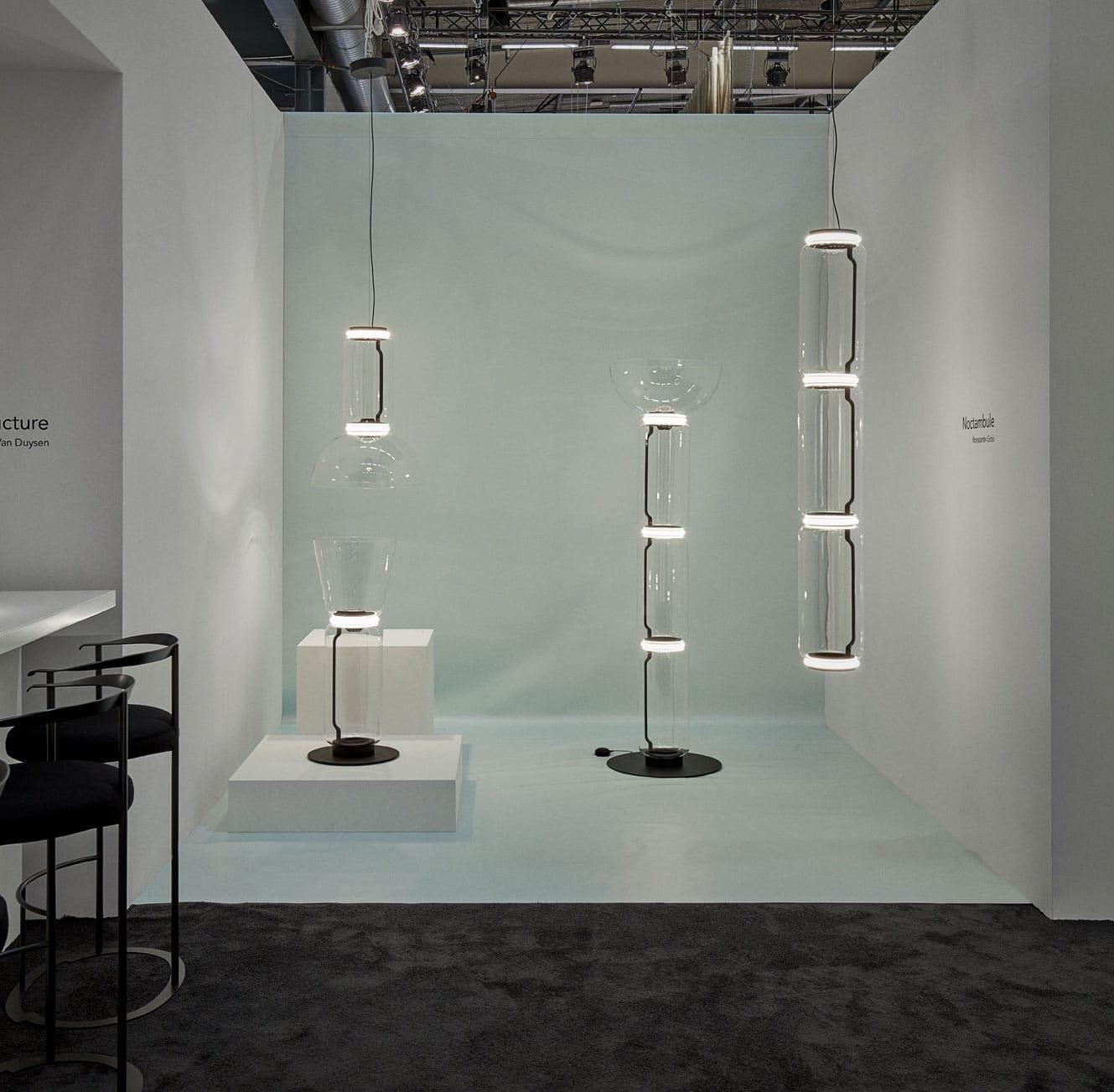 Cylindrical Glass Pendant Light - Lumpaz