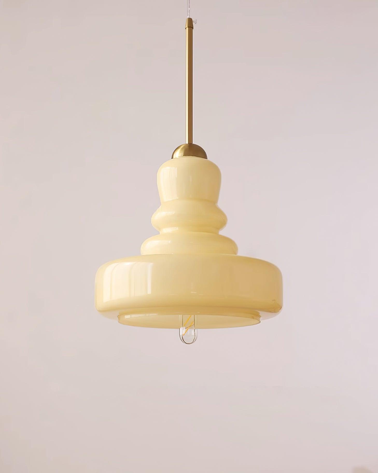 Schoolhouse Glass Pendant Light - Lumpaz