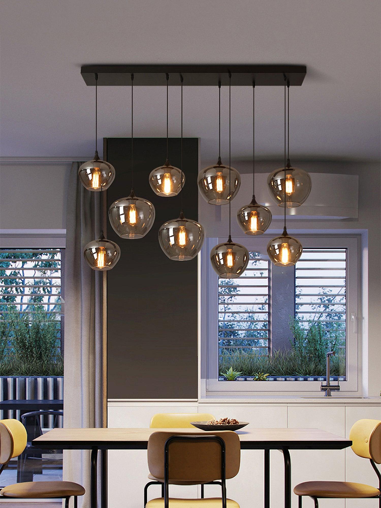 Bottle Glass Pendant Light - Lumpaz