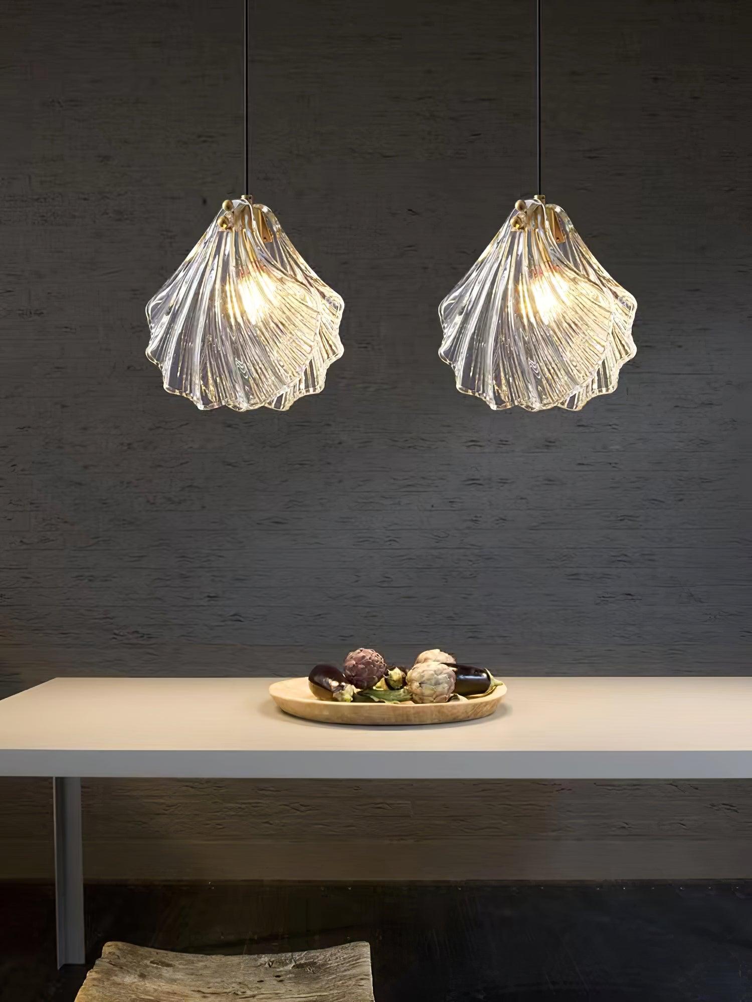 Shell Mini Pendant Light - Lumpaz