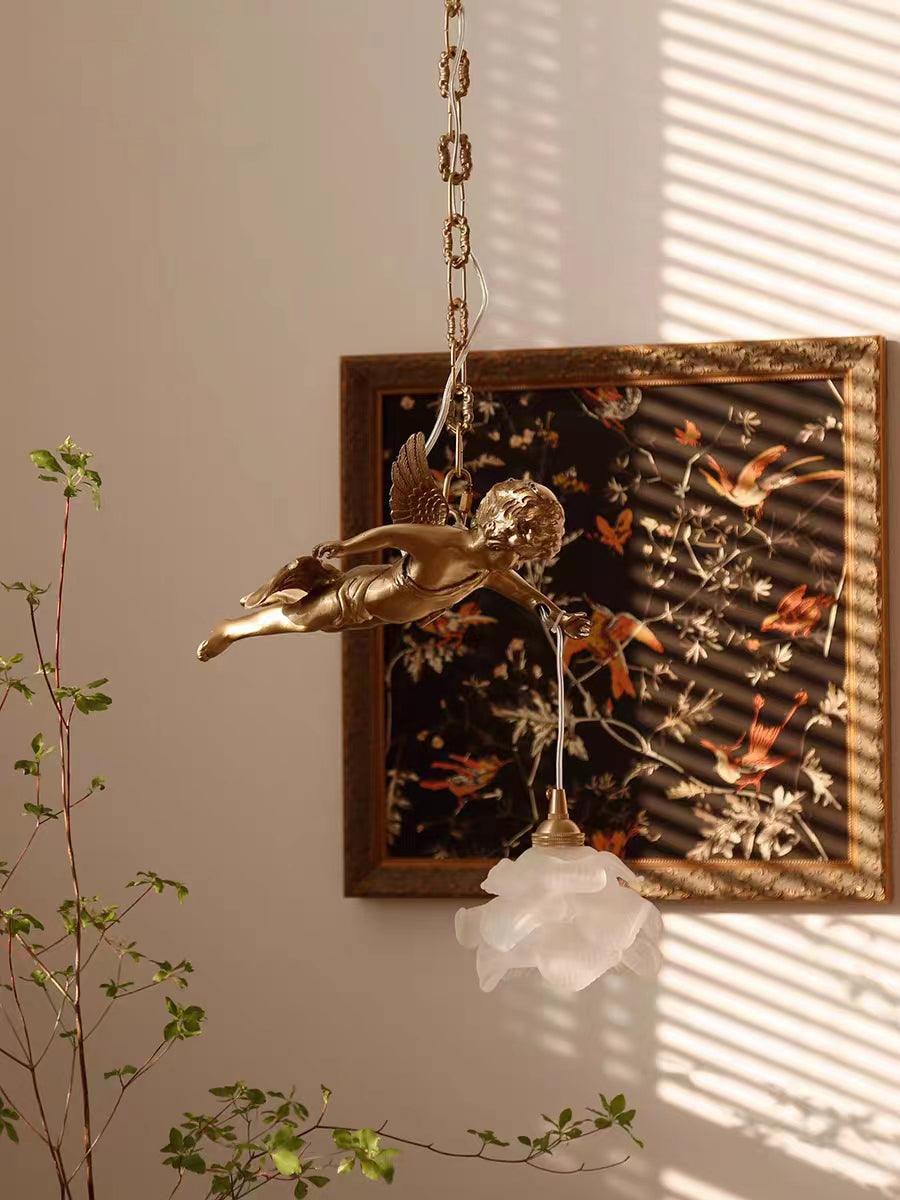 Vintage Angel Pendant Light - Lumpaz