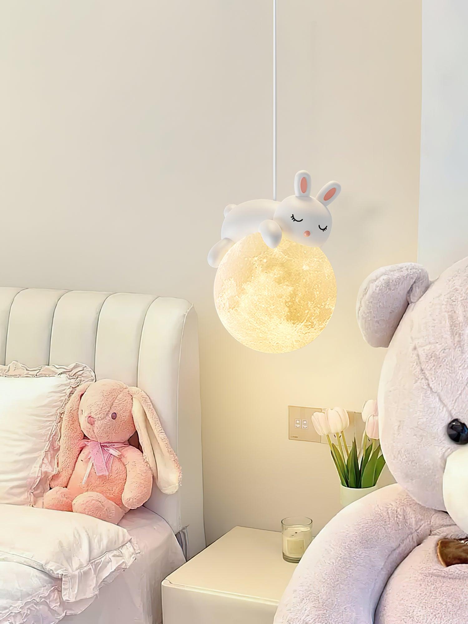 Animal Sleeping Pendant Lamp - Lumpaz