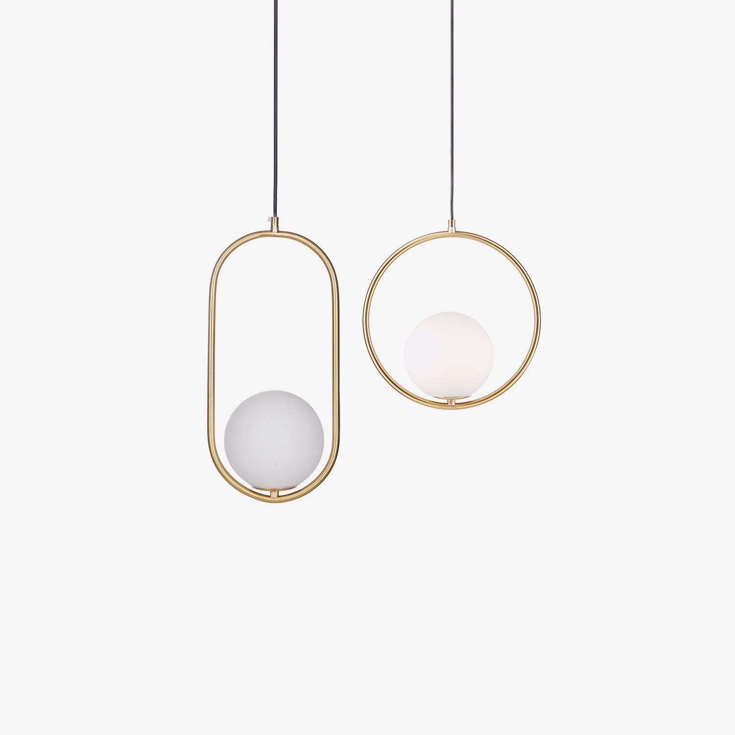 Mila Brass Pendant Light - Lumpaz