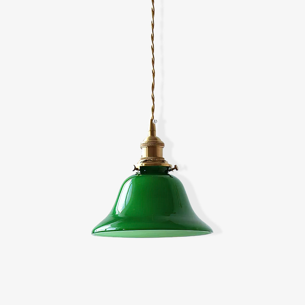 Green Bell Pendant Light - Lumpaz