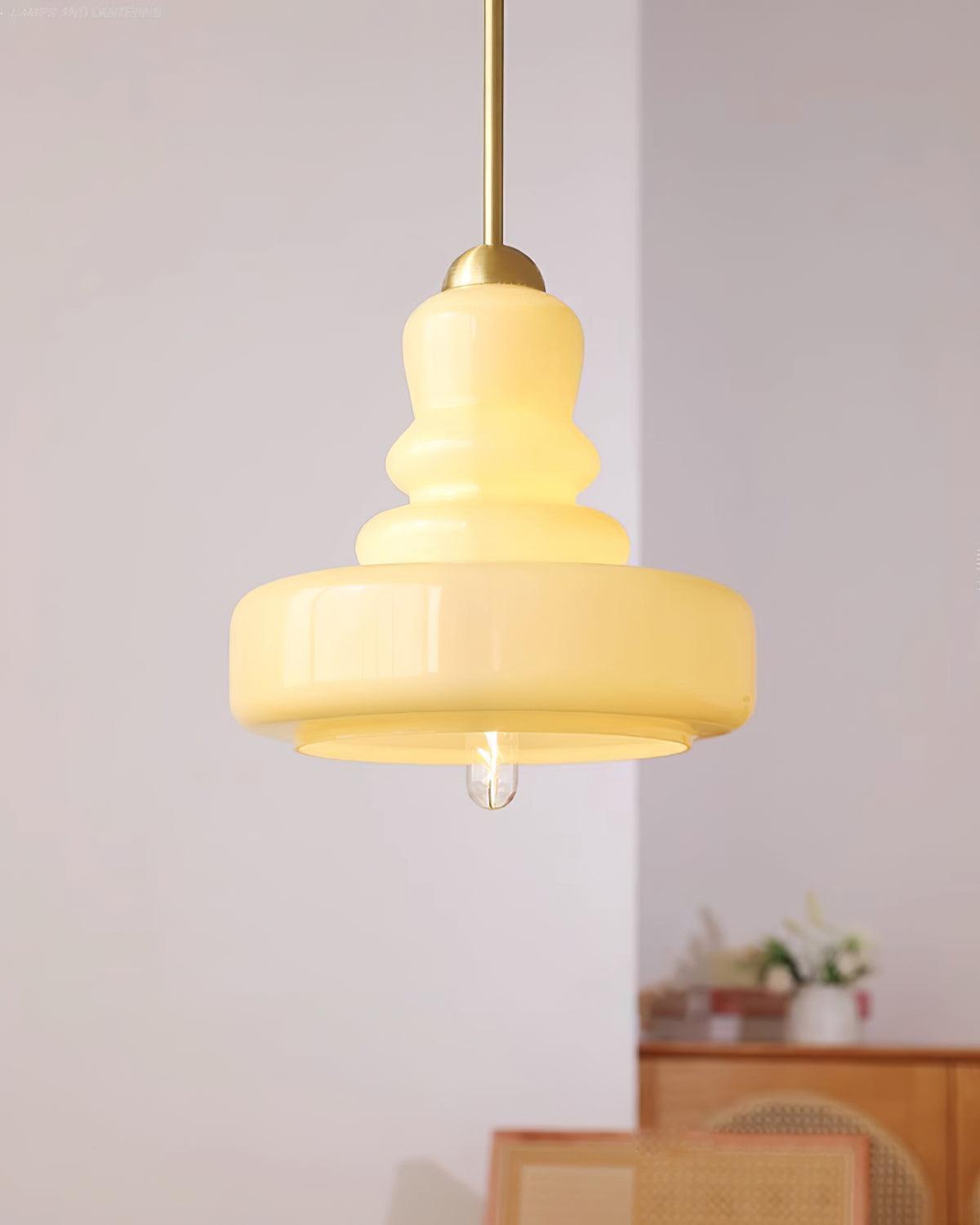 Schoolhouse Glass Pendant Light - Lumpaz