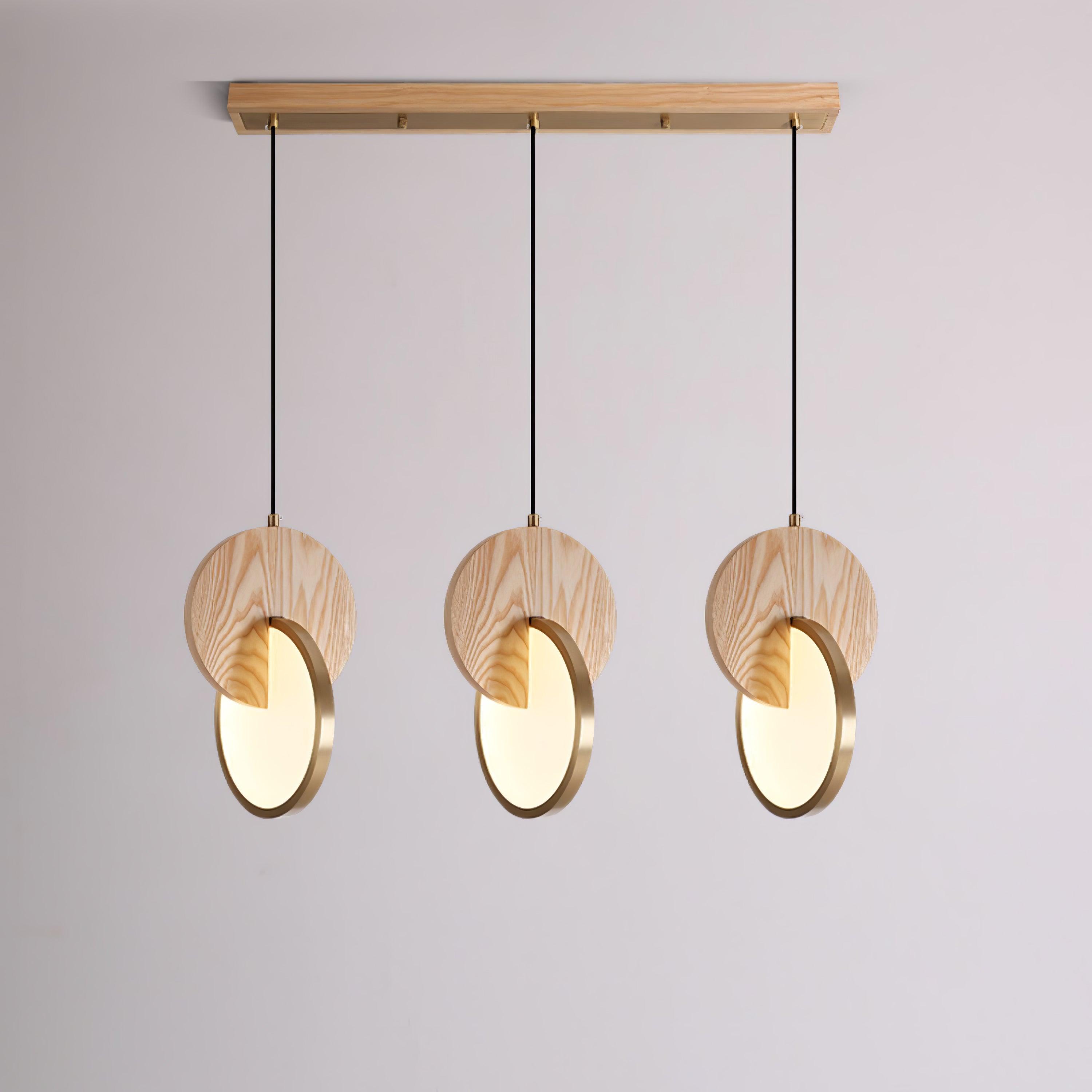 Double Disk Pendant Lamp - Lumpaz