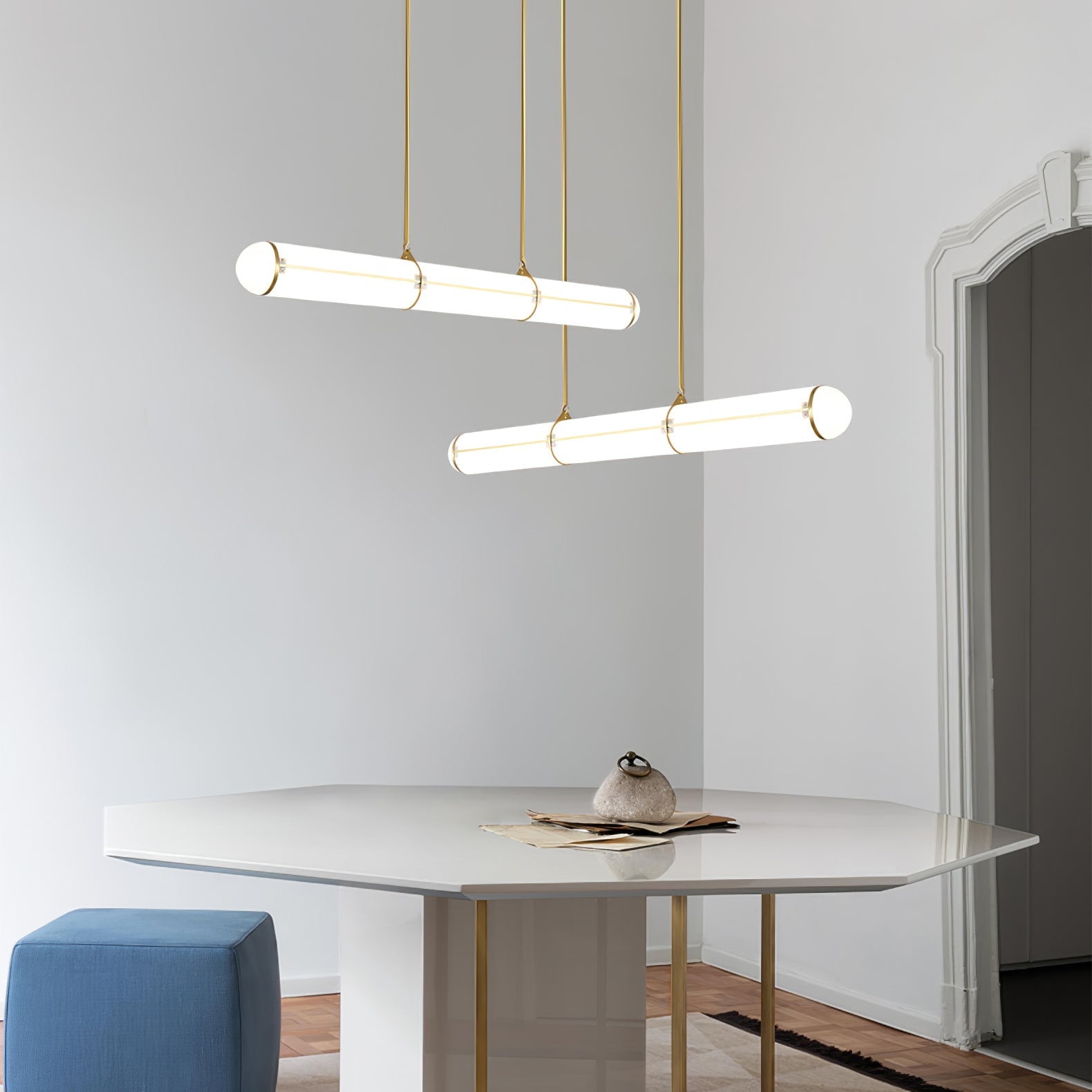 Cylindrical Endless Pendant Light - Lumpaz