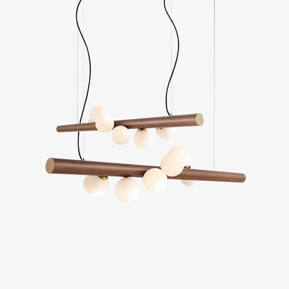 Scandinavian Wooden Pendant Lamp - Lumpaz
