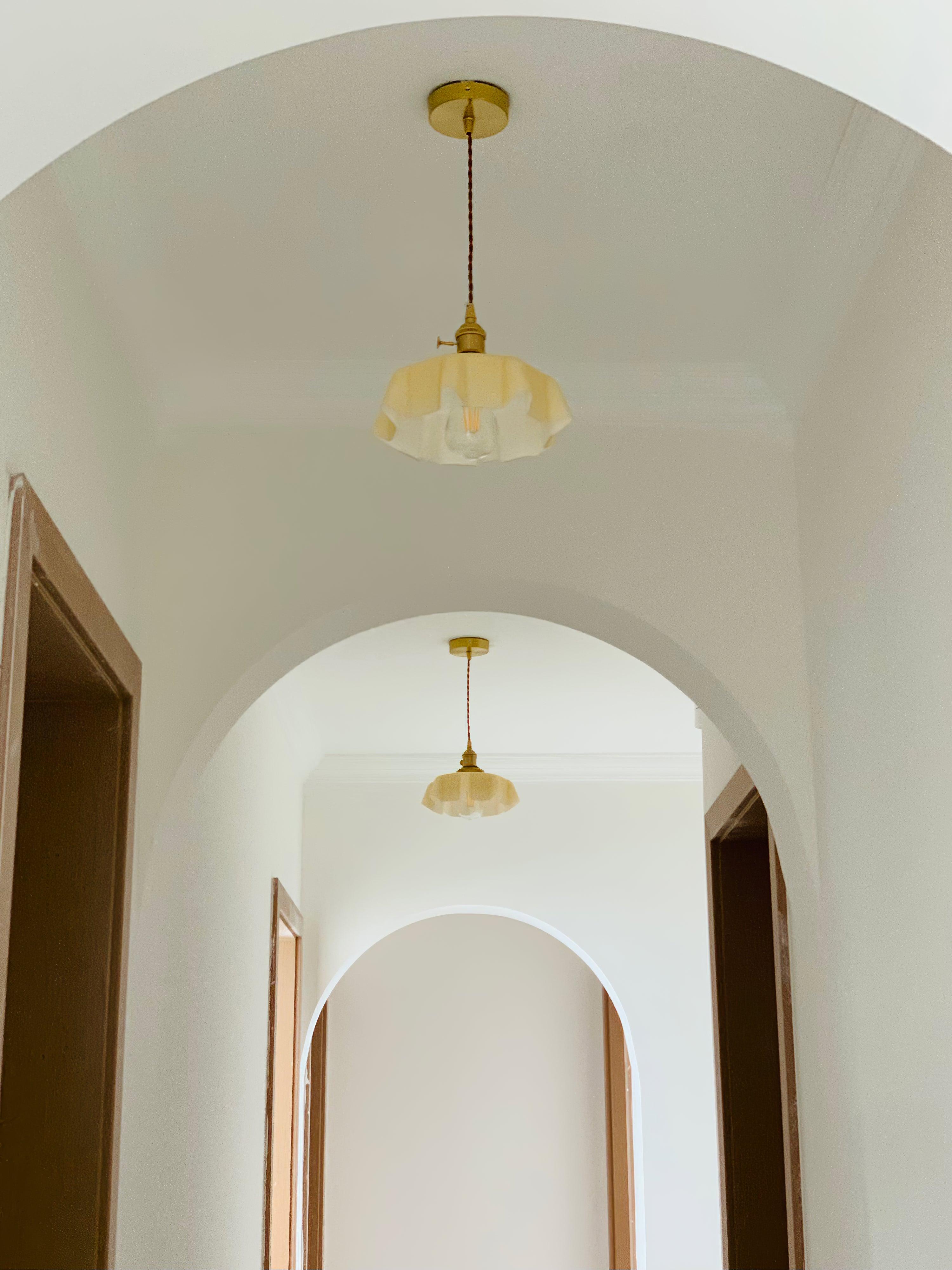 French Flower Pendant Light - Lumpaz