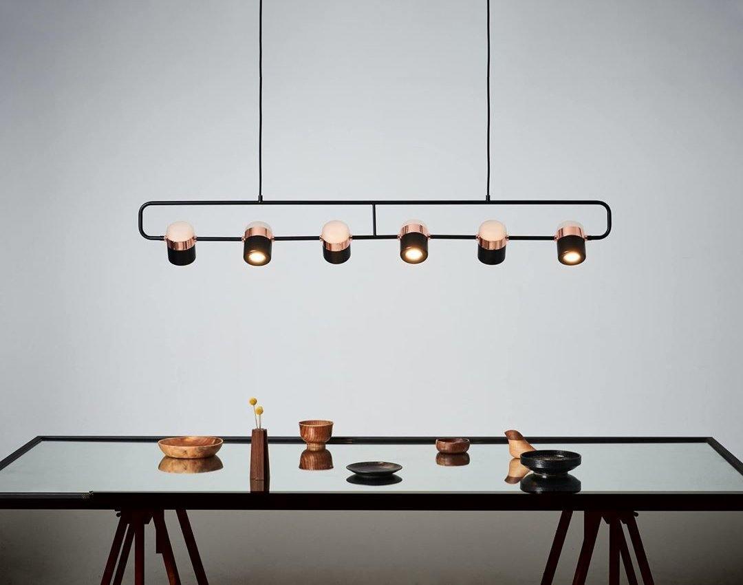 Adjustable Glass Pendant Light - Lumpaz