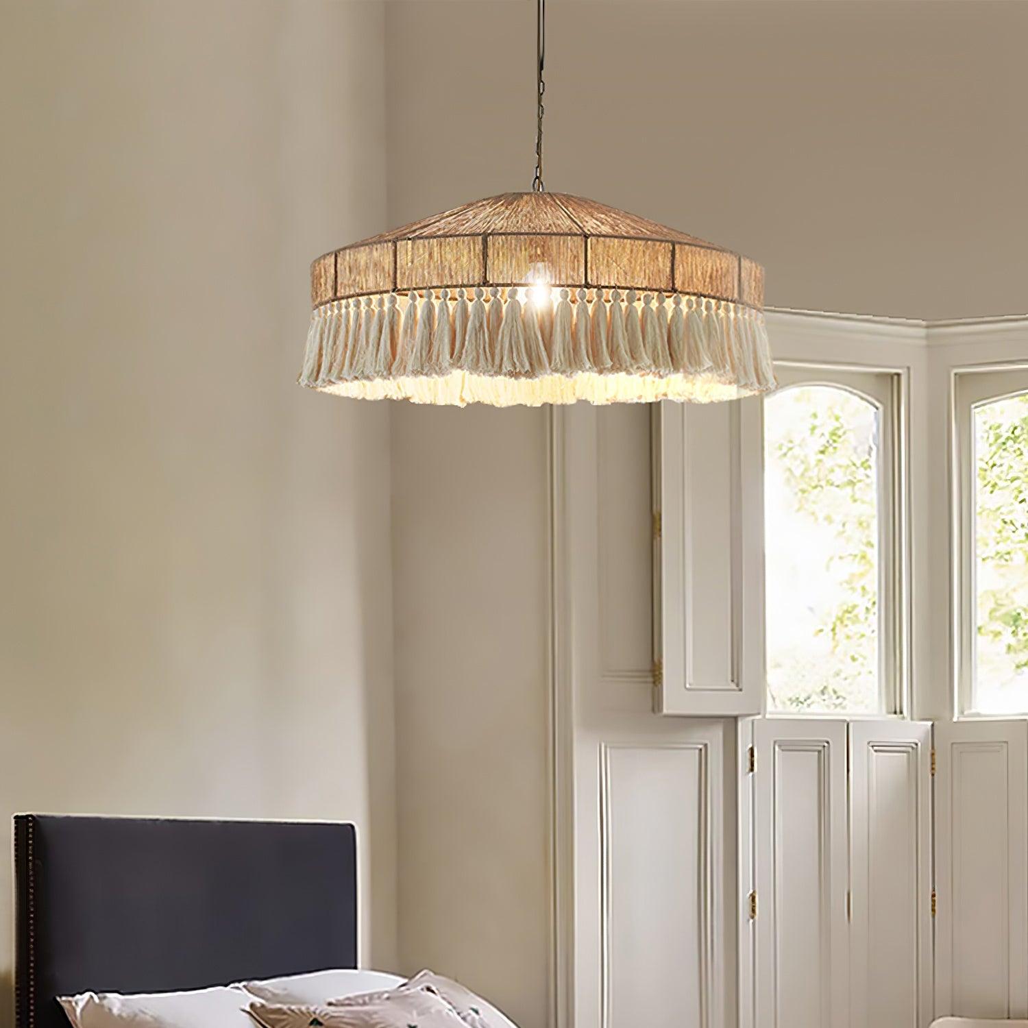 Bohemian Fringe Pendant Lamp - Lumpaz