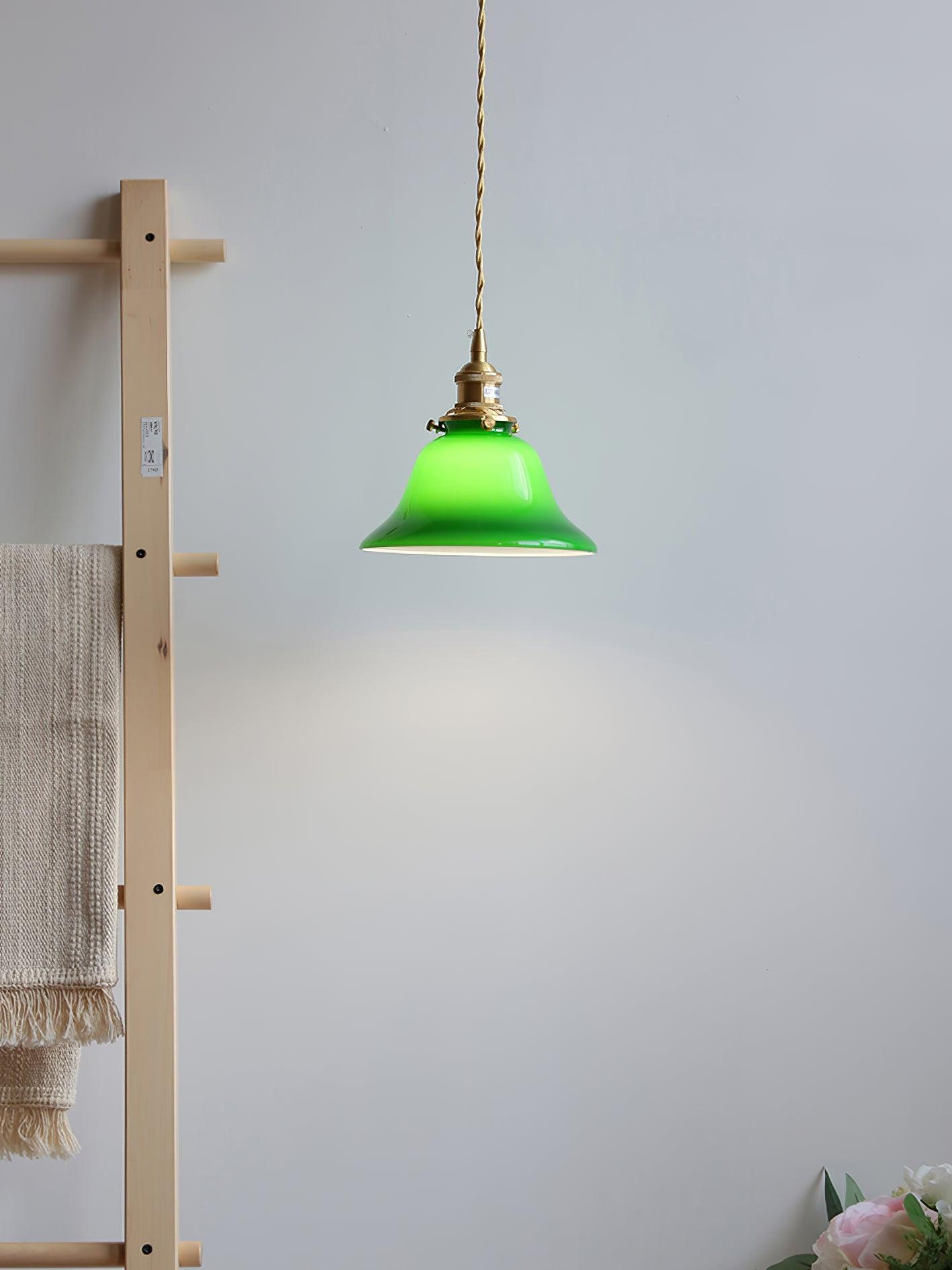 Green Bell Pendant Light - Lumpaz