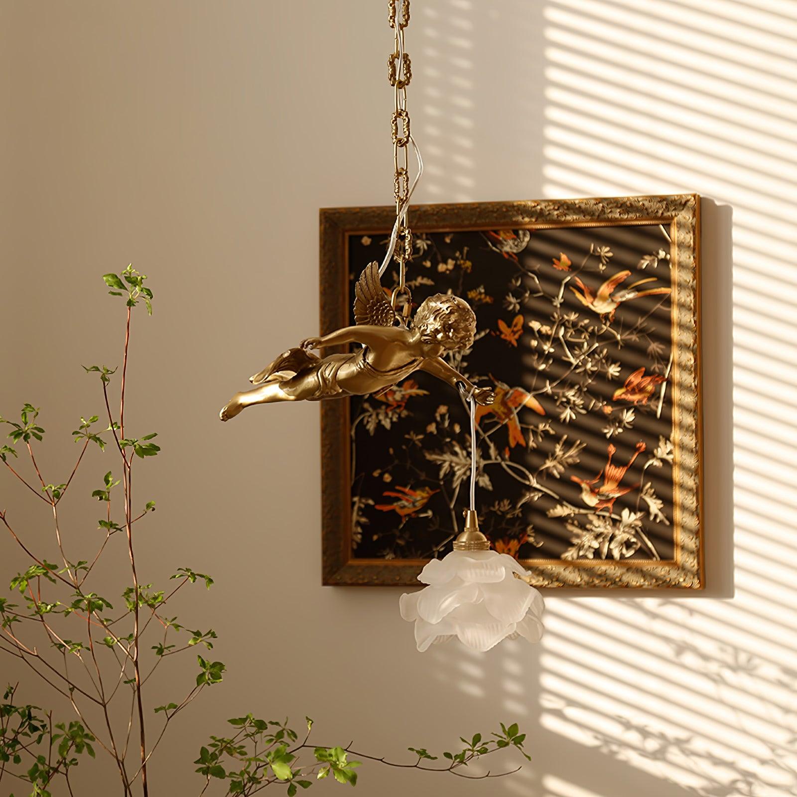 Vintage Angel Pendant Light - Lumpaz