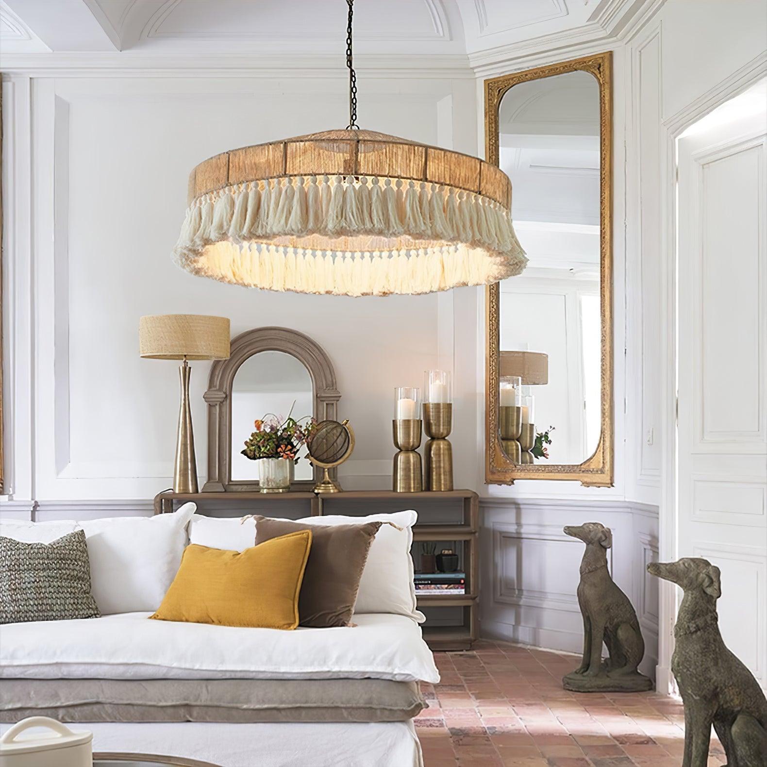 Bohemian Fringe Pendant Lamp - Lumpaz