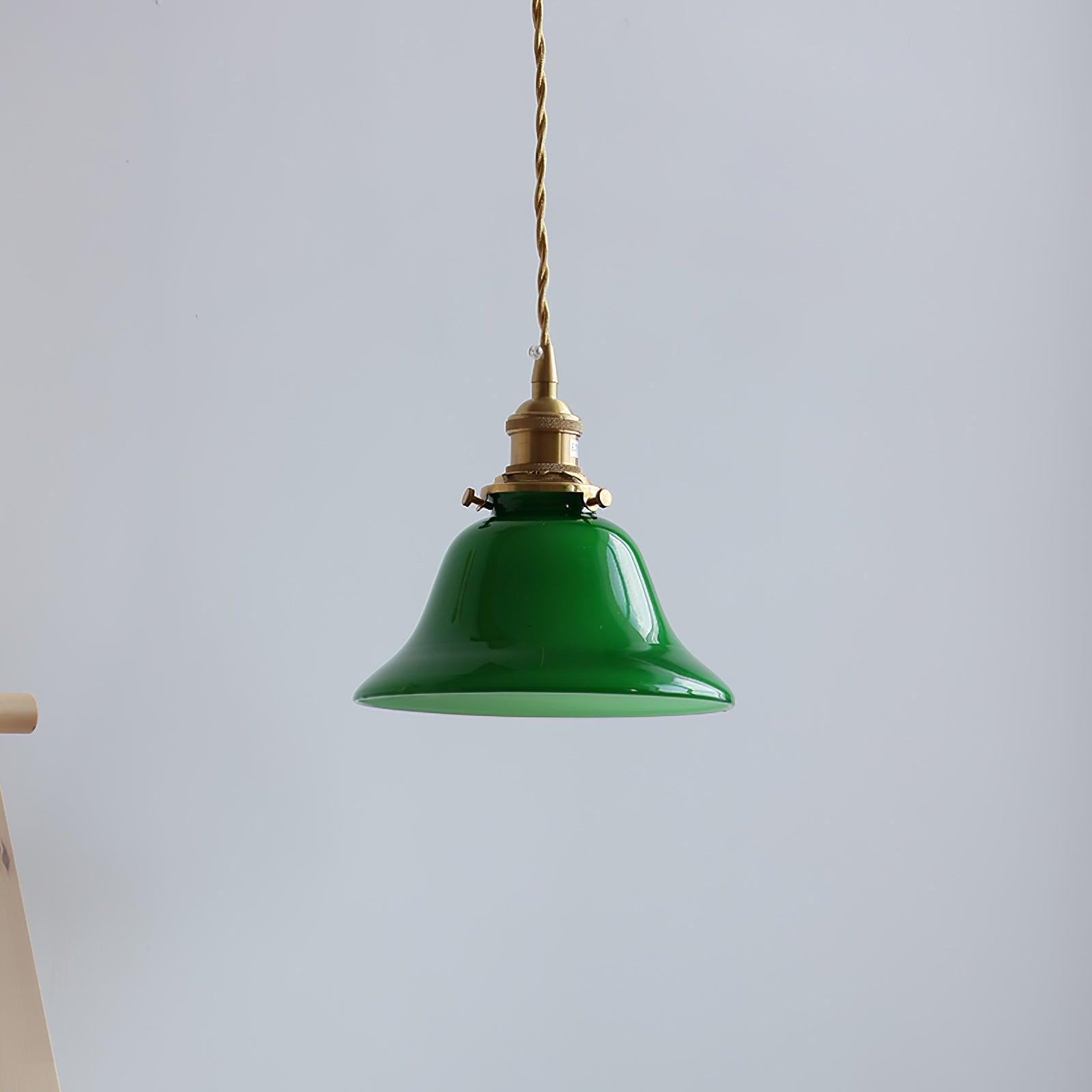 Green Bell Pendant Light - Lumpaz