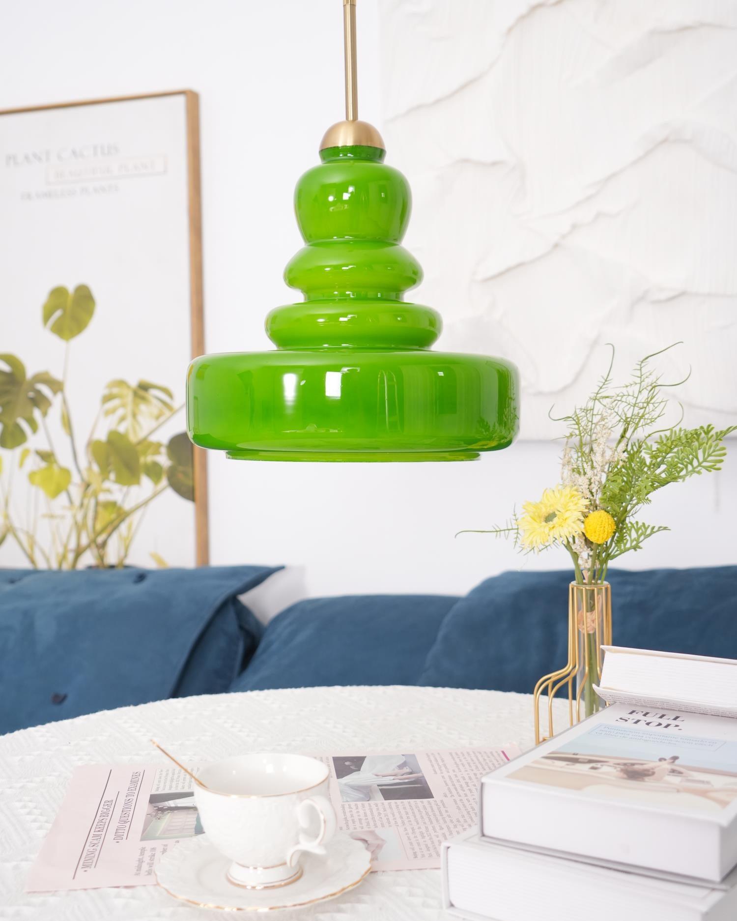 Schoolhouse Glass Pendant Light - Lumpaz