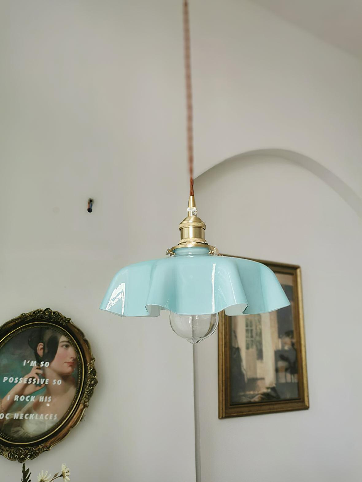 French Flower Pendant Light - Lumpaz