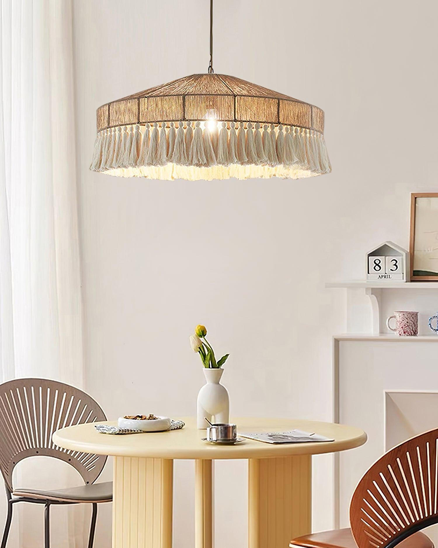 Bohemian Fringe Pendant Lamp - Lumpaz
