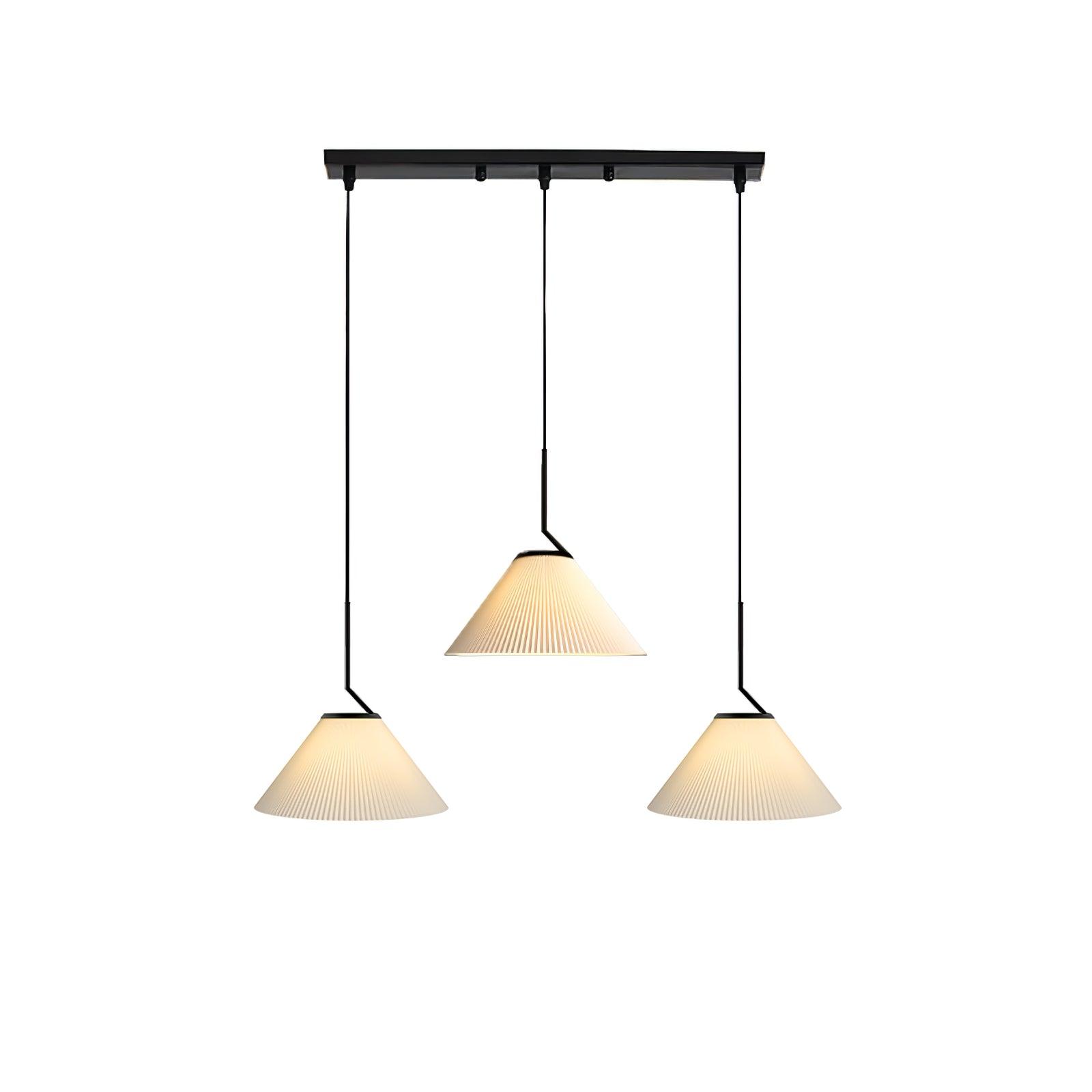 Pleated Skirt Pendant Light - Lumpaz