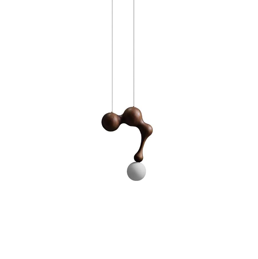 Jenna Wooden Pendant Lamp - Lumpaz