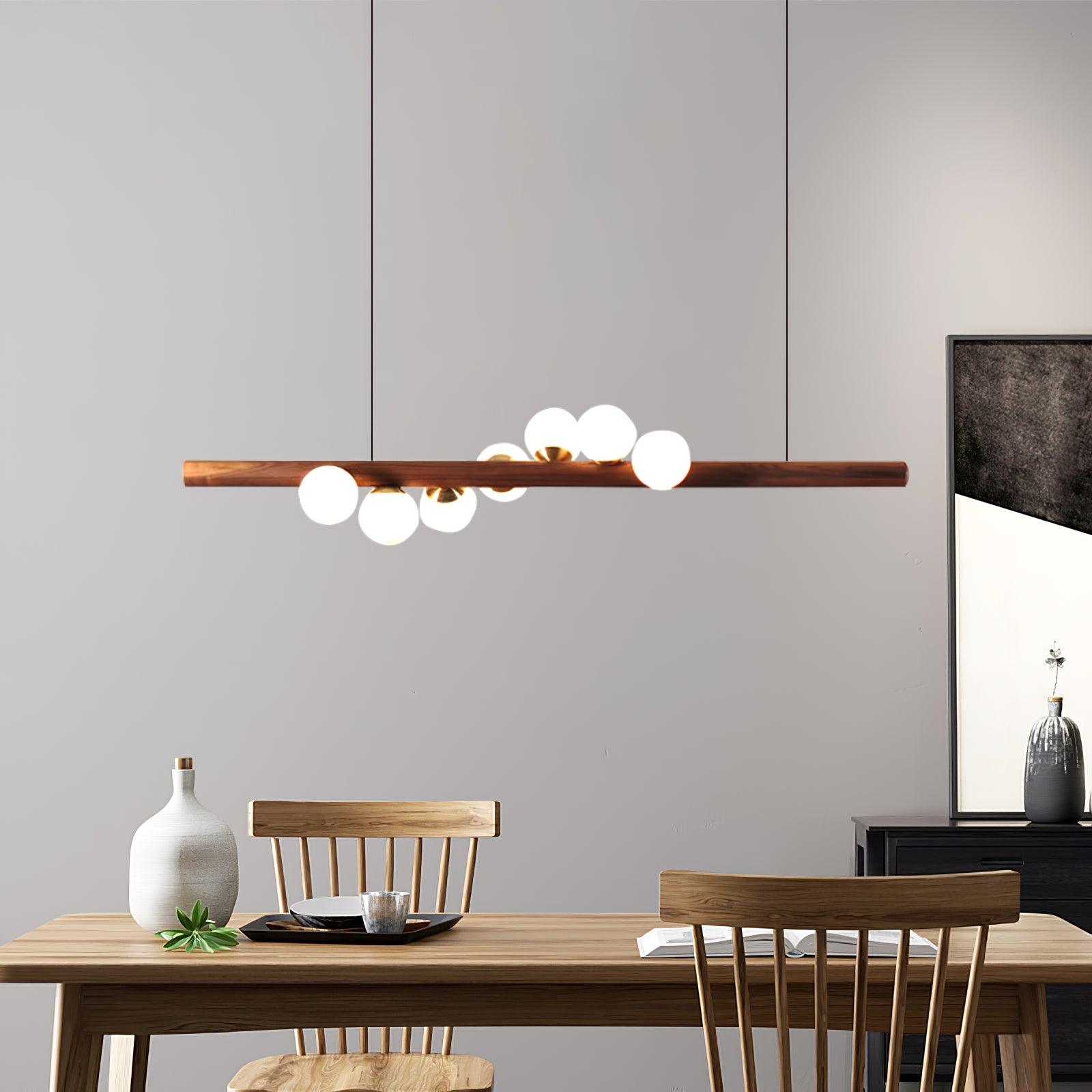 Scandinavian Wooden Pendant Lamp - Lumpaz