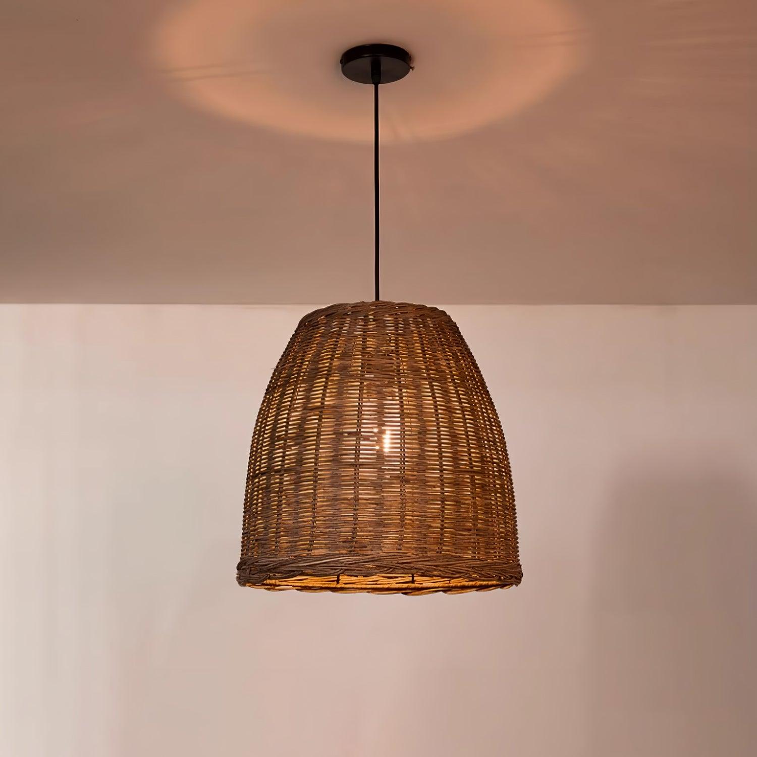Hues Wicker Pendant Lamp - Lumpaz