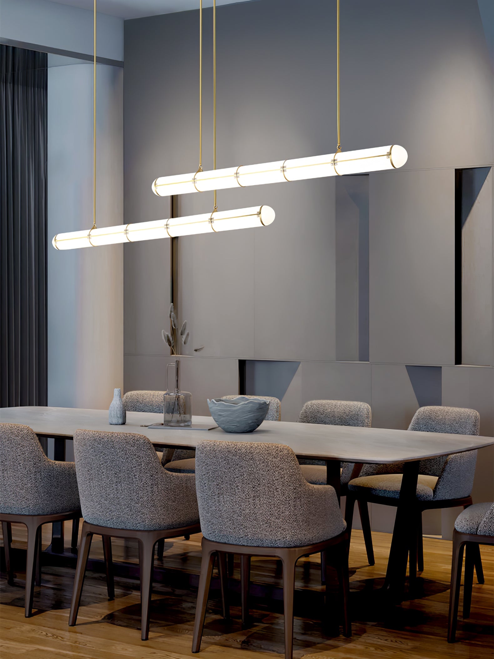 Cylindrical Endless Pendant Light - Lumpaz