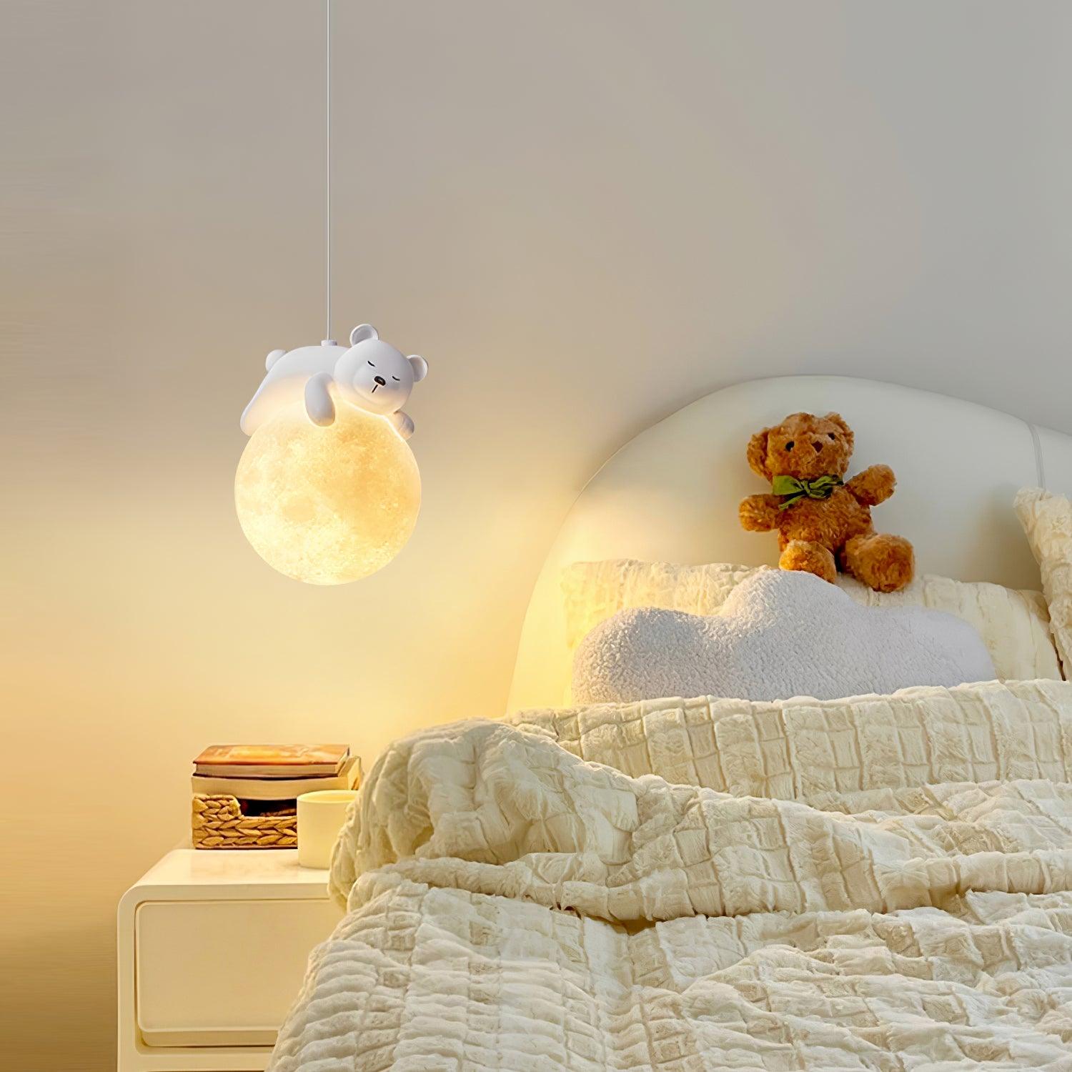 Animal Sleeping Pendant Lamp - Lumpaz