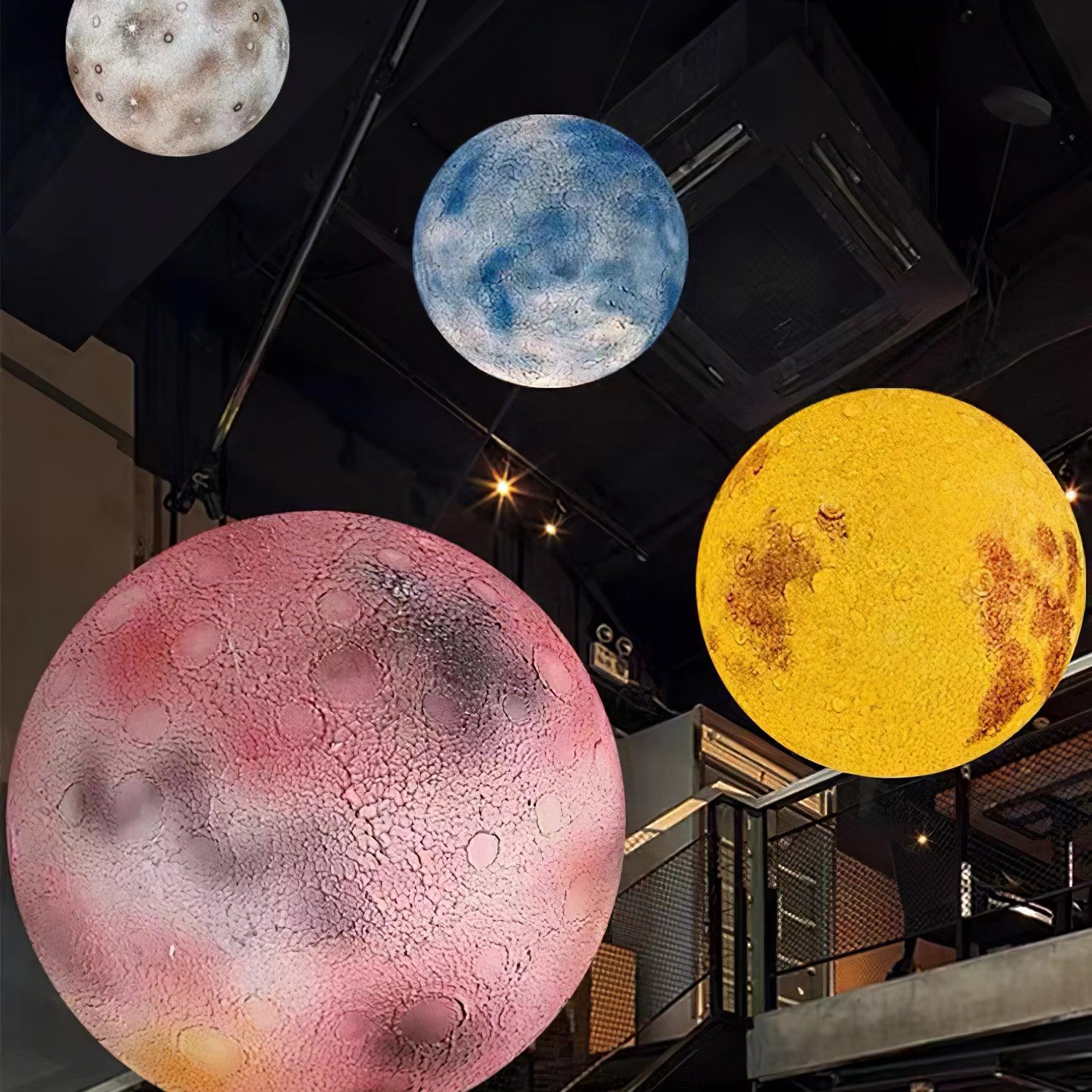 3D Planet Ball Pendant Lamp - Lumpaz