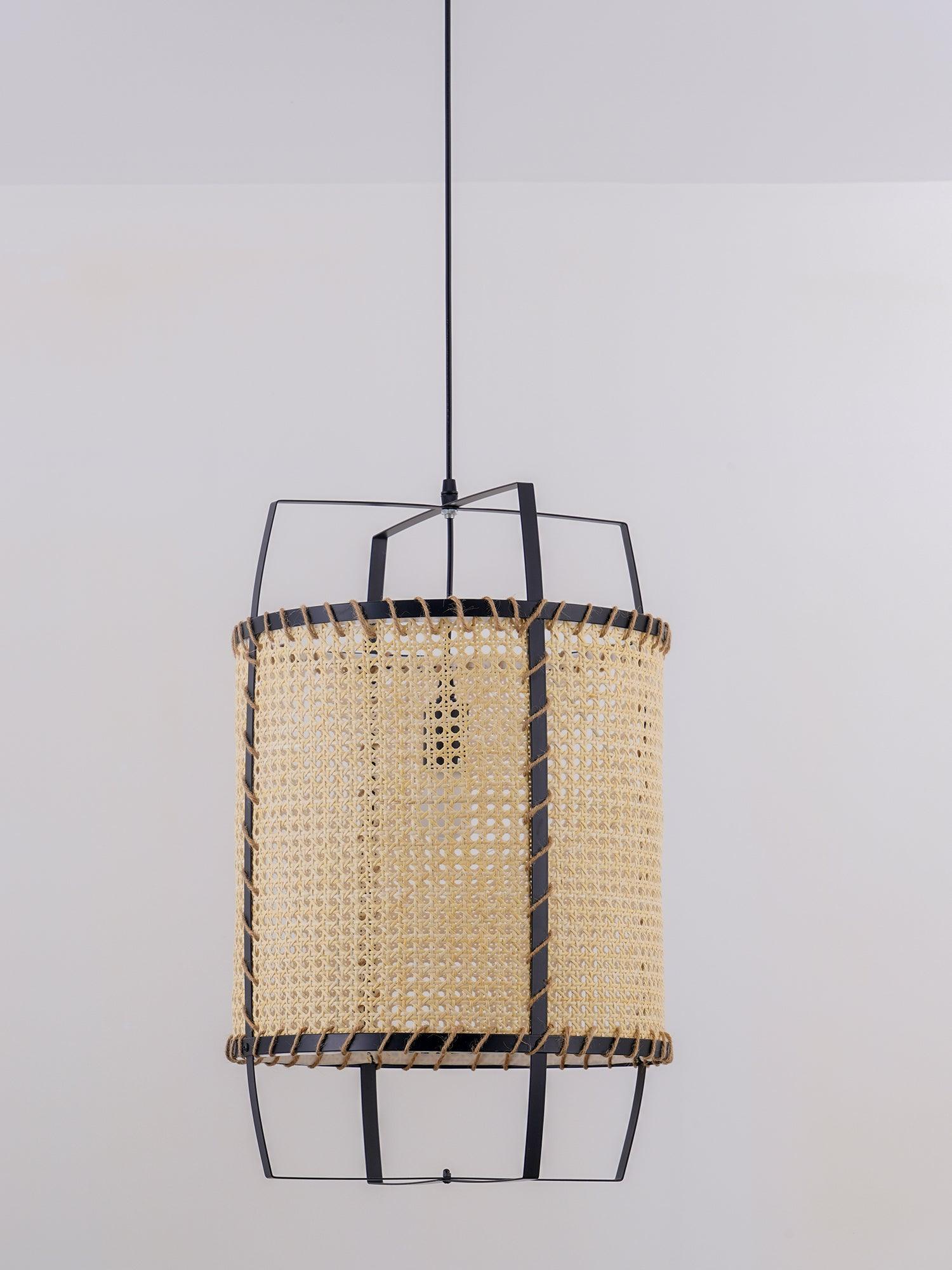 Rattan Cane Pendant Light - Lumpaz