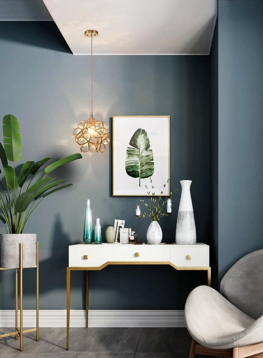 Glass Petal Pendant Light - Lumpaz