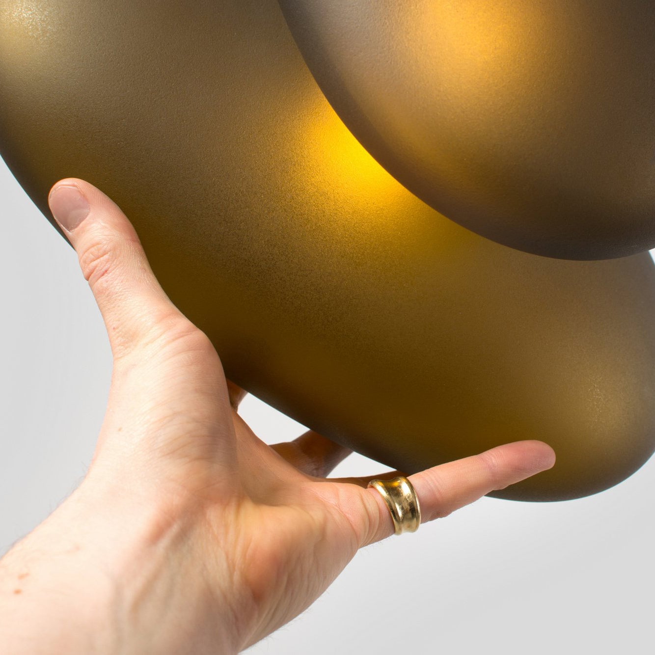 Translucent Frosted Glass Pendant Light - Lumpaz